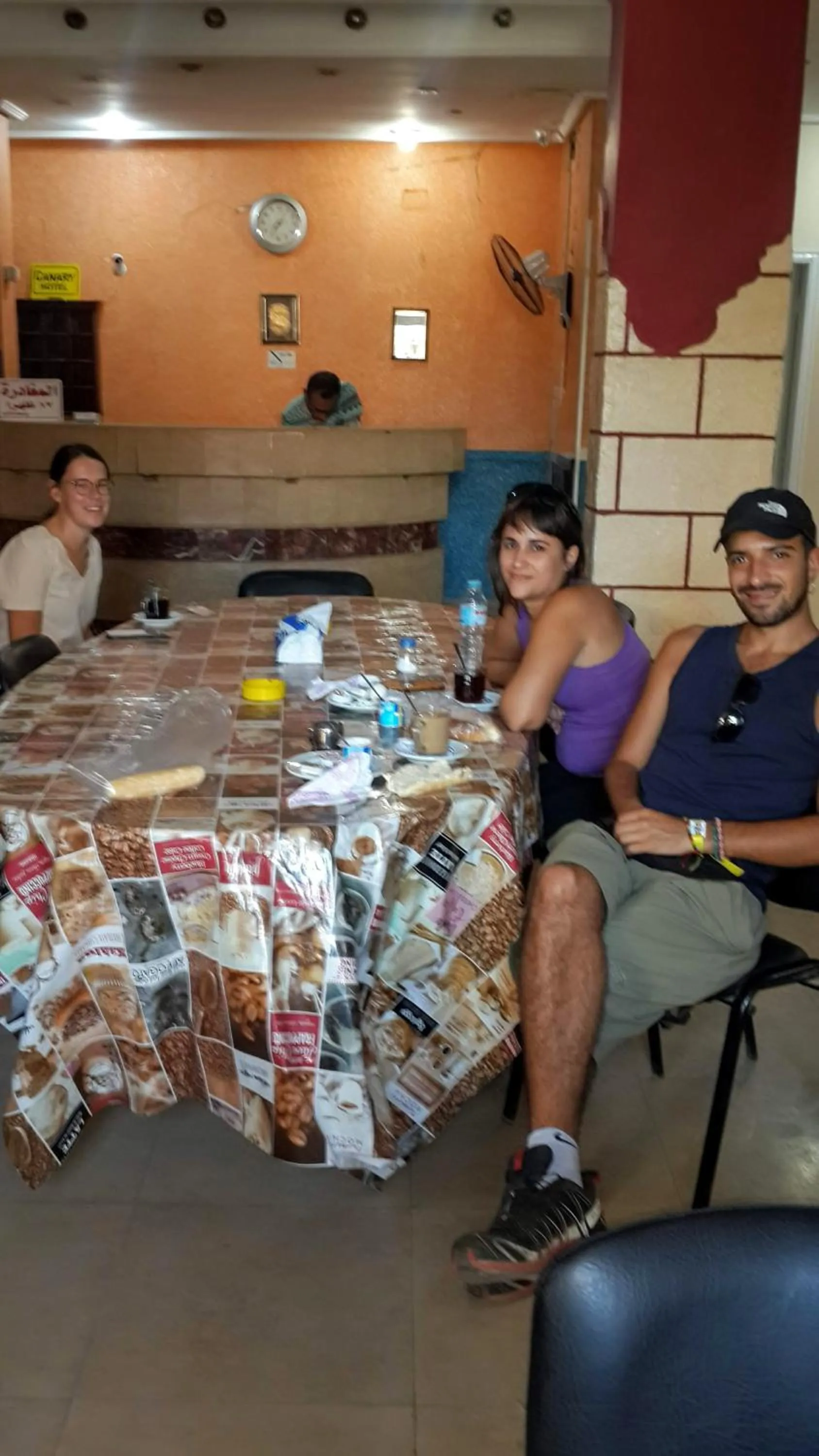 Continental breakfast in Canary Hotel