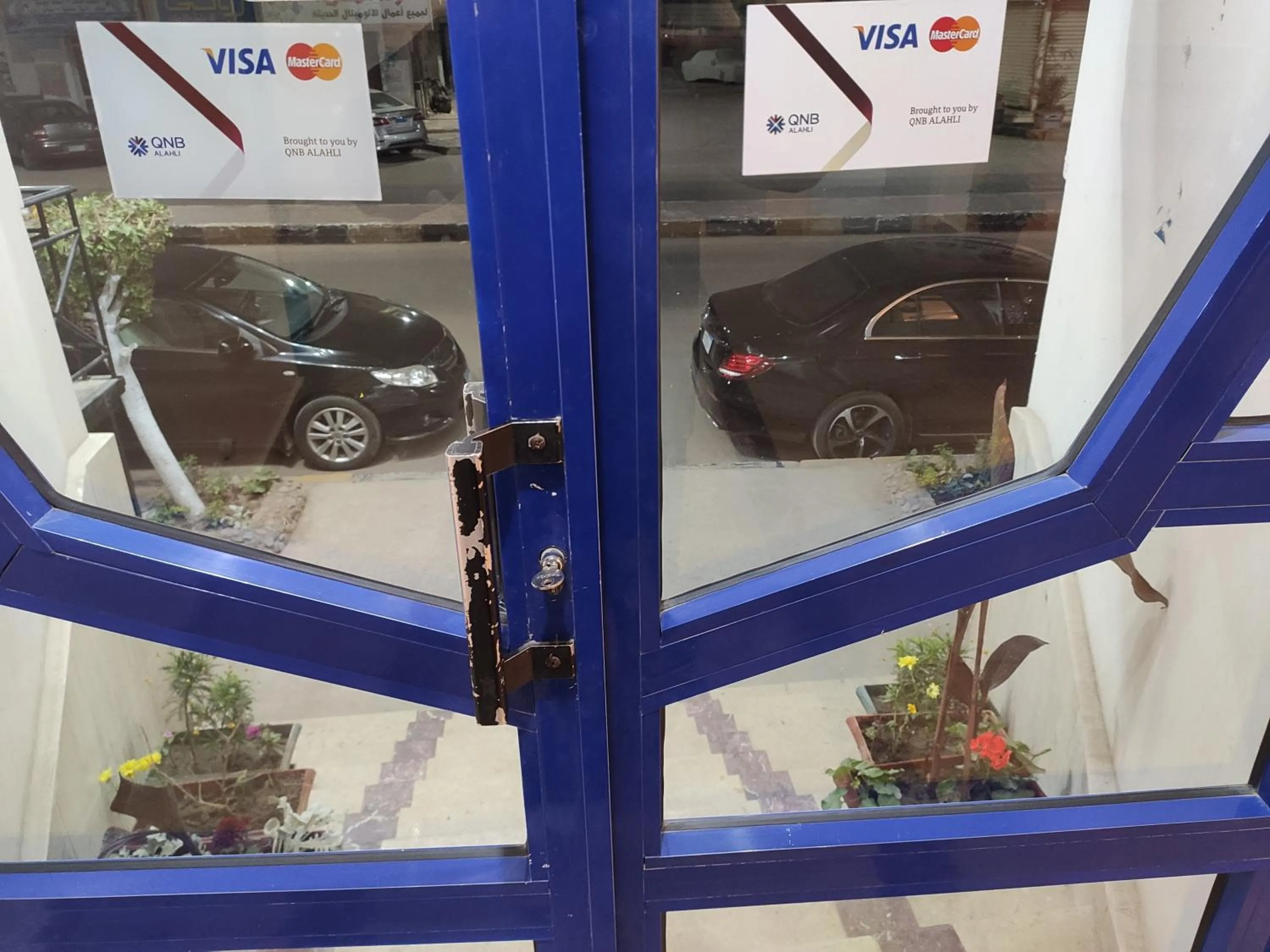 Facade/entrance in Canary Hotel