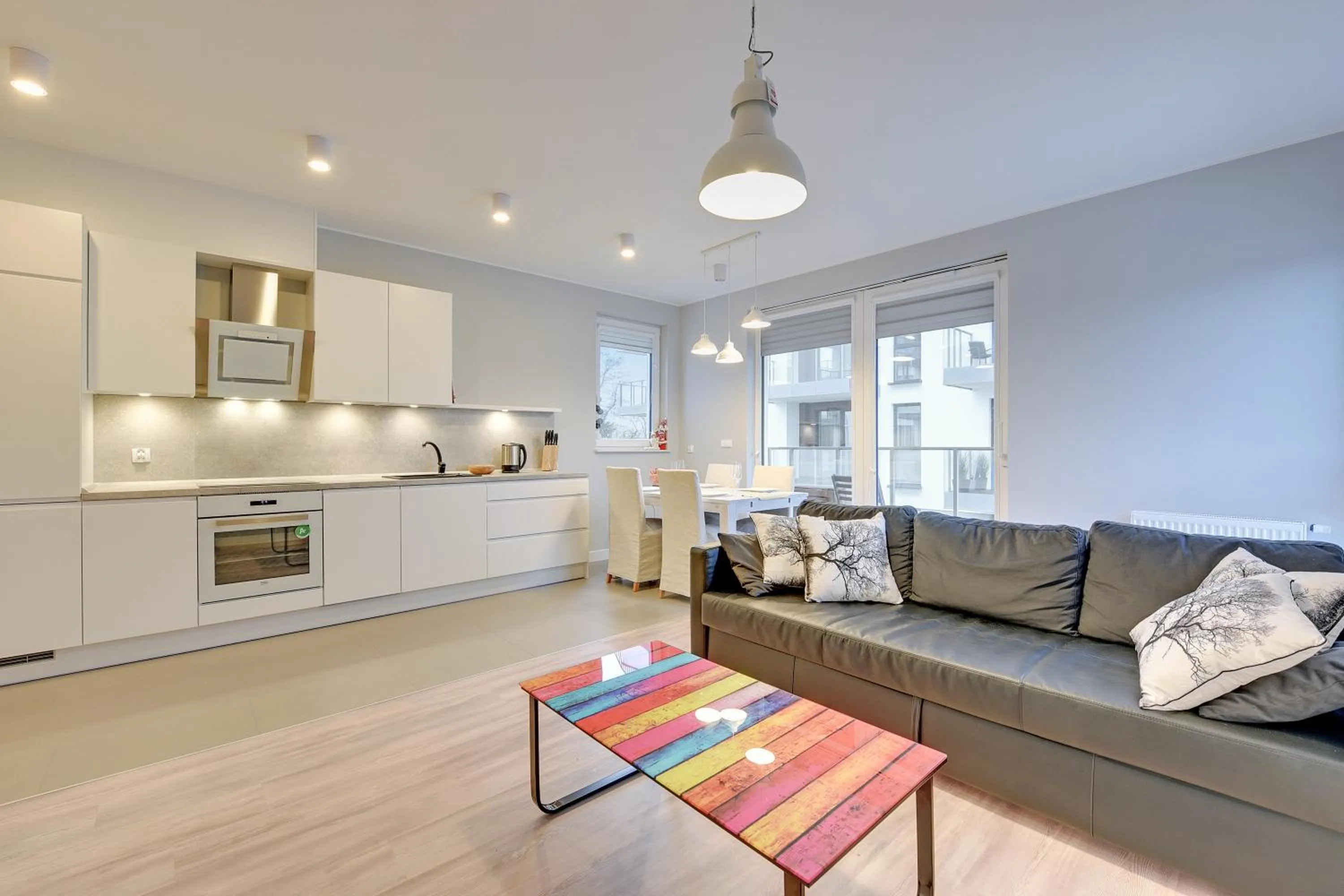 Kitchen or kitchenette in INA Rent - Tre Mare Apartamenty