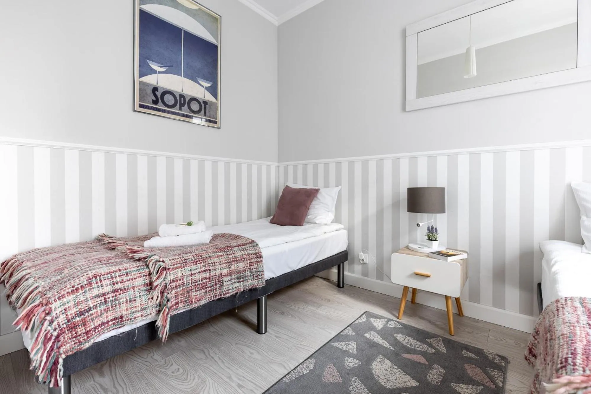 Bedroom, Bed in INA Rent - Tre Mare Apartamenty