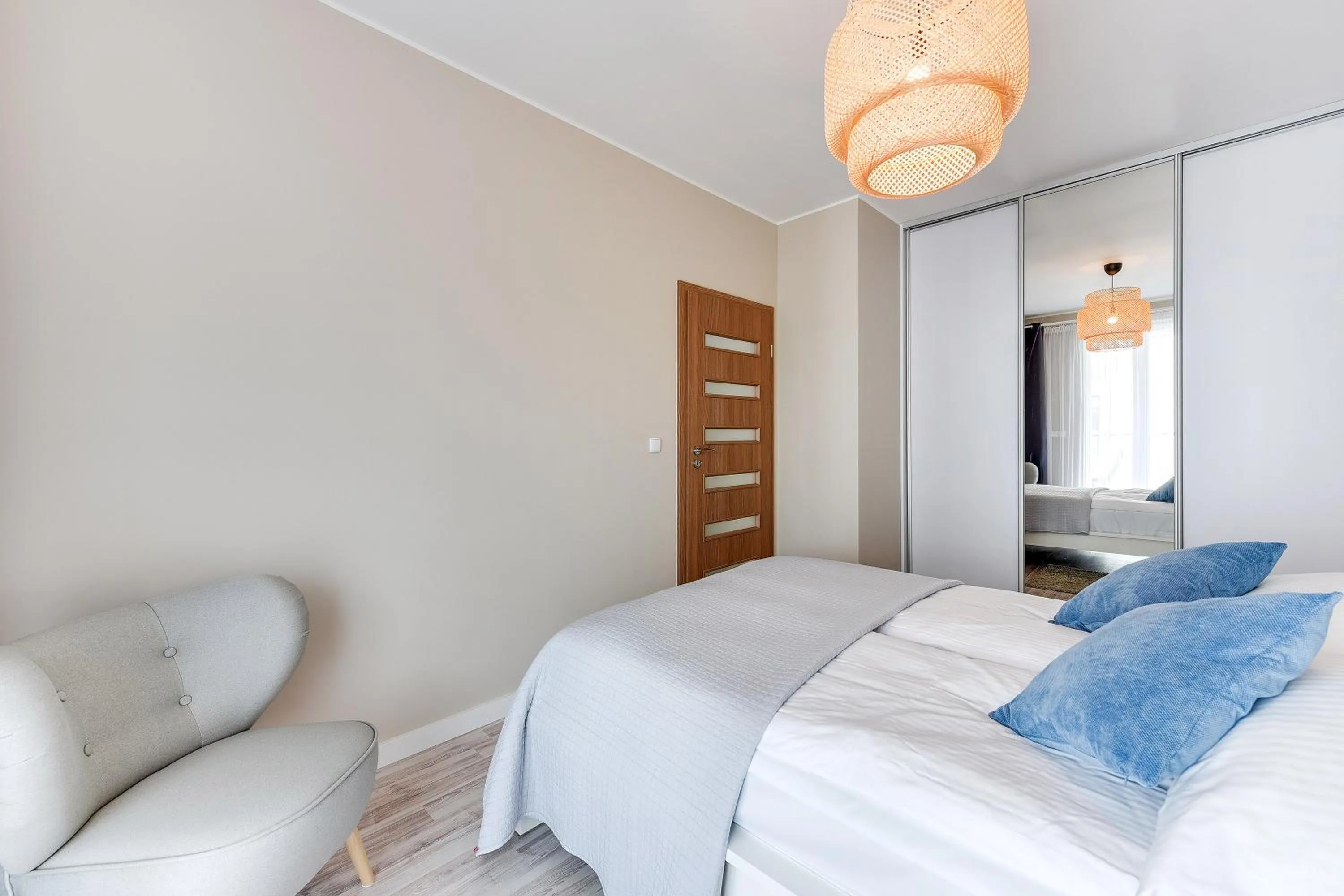 Bedroom, Bed in INA Rent - Tre Mare Apartamenty