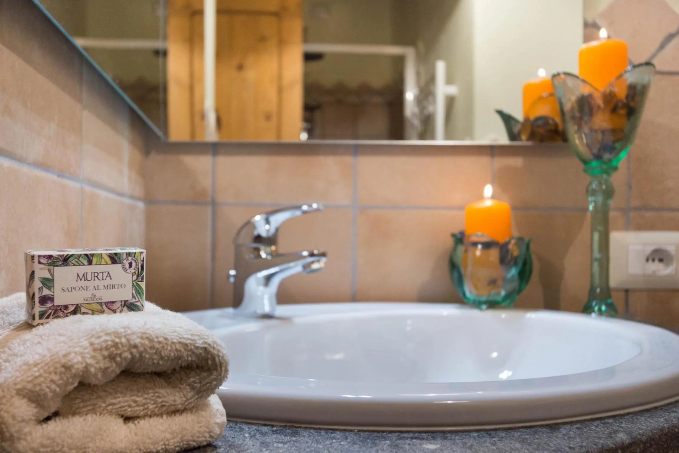 Shower in Su Pitiolu - casa vacanze