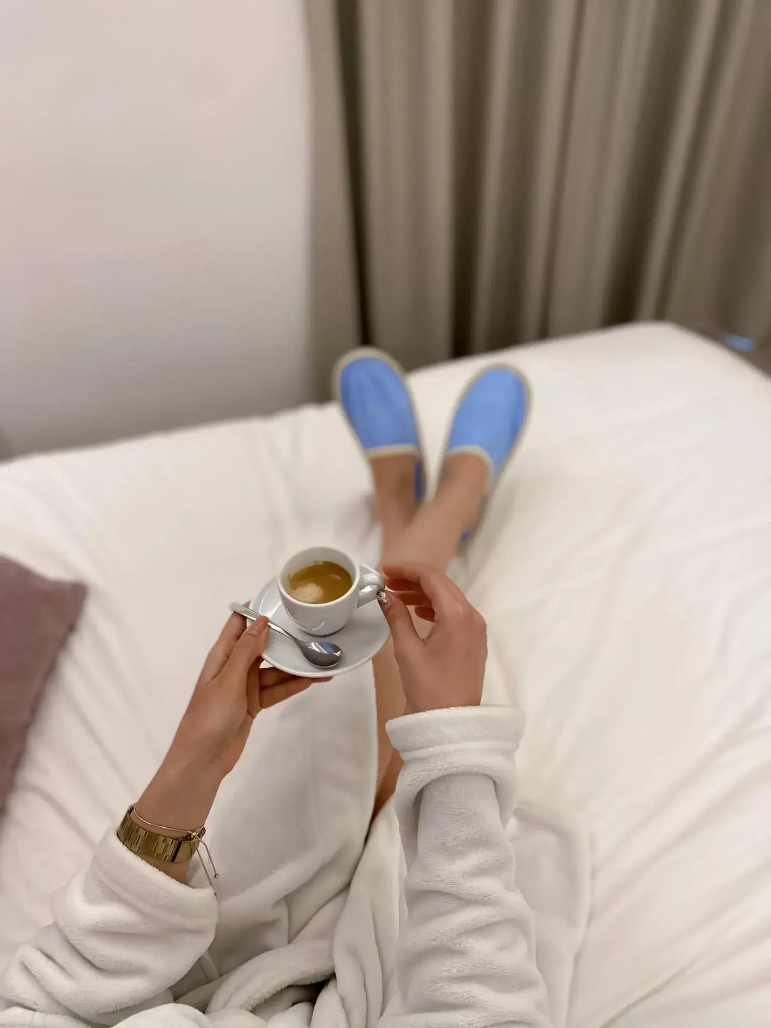 Bed in Hypnos Boutique Hotel Bed in Hypnos Boutique Hotel