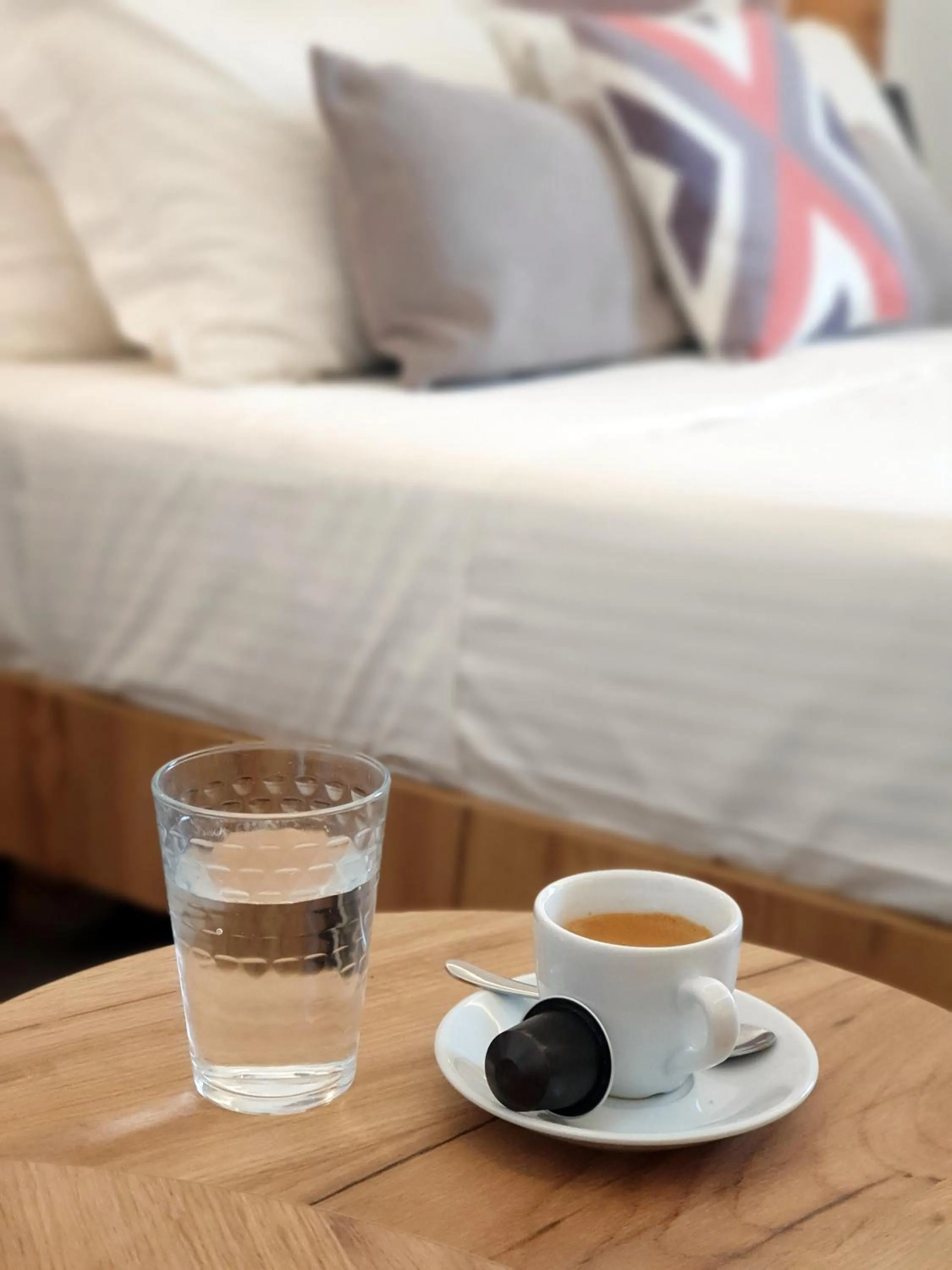 Bed in Hypnos Boutique Hotel