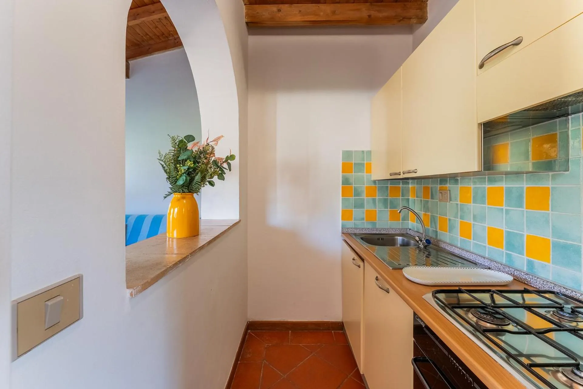 Kitchen or kitchenette in Sea & Villas