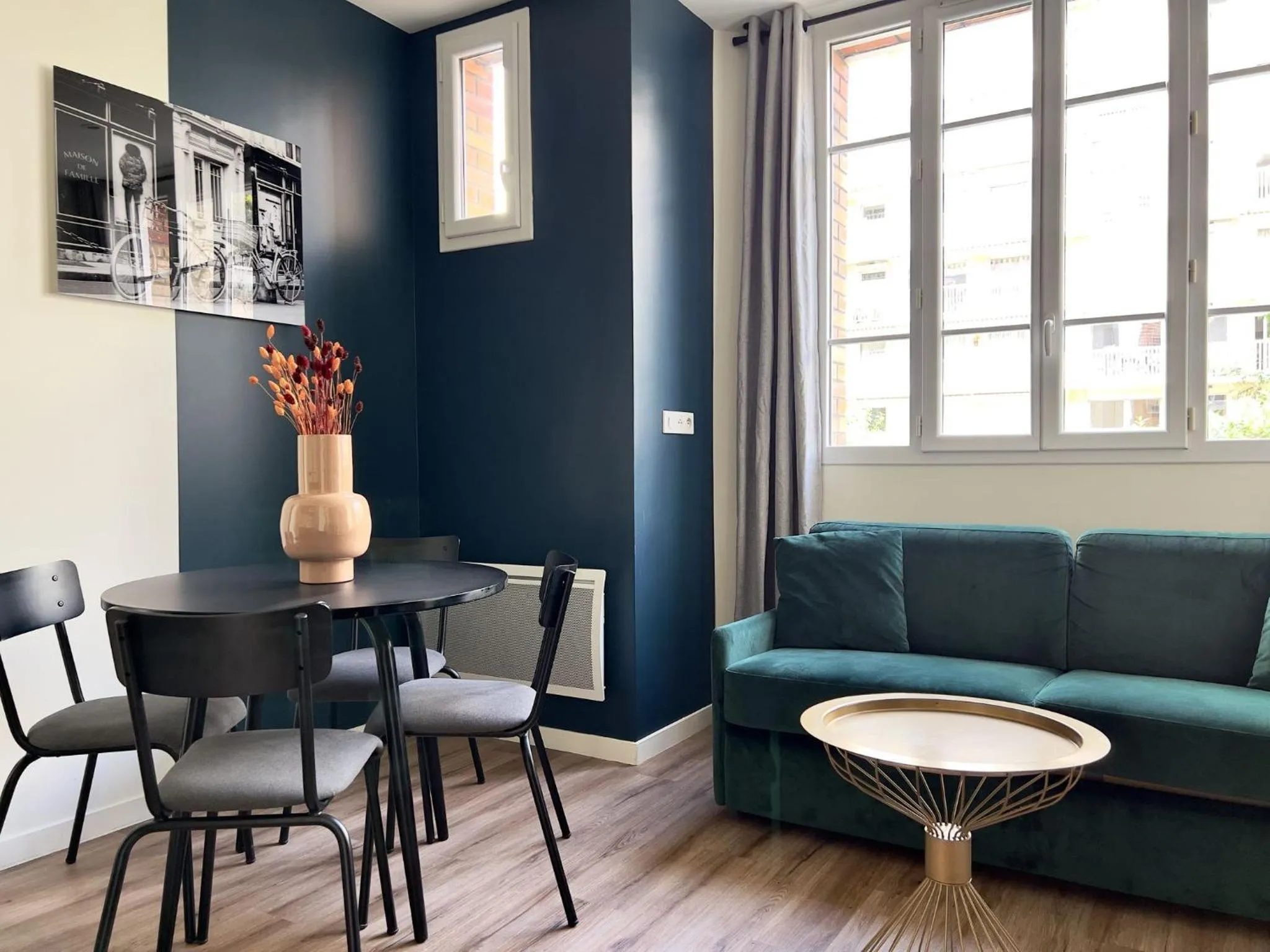 Seating area in YAYS Paris Zola by Numa