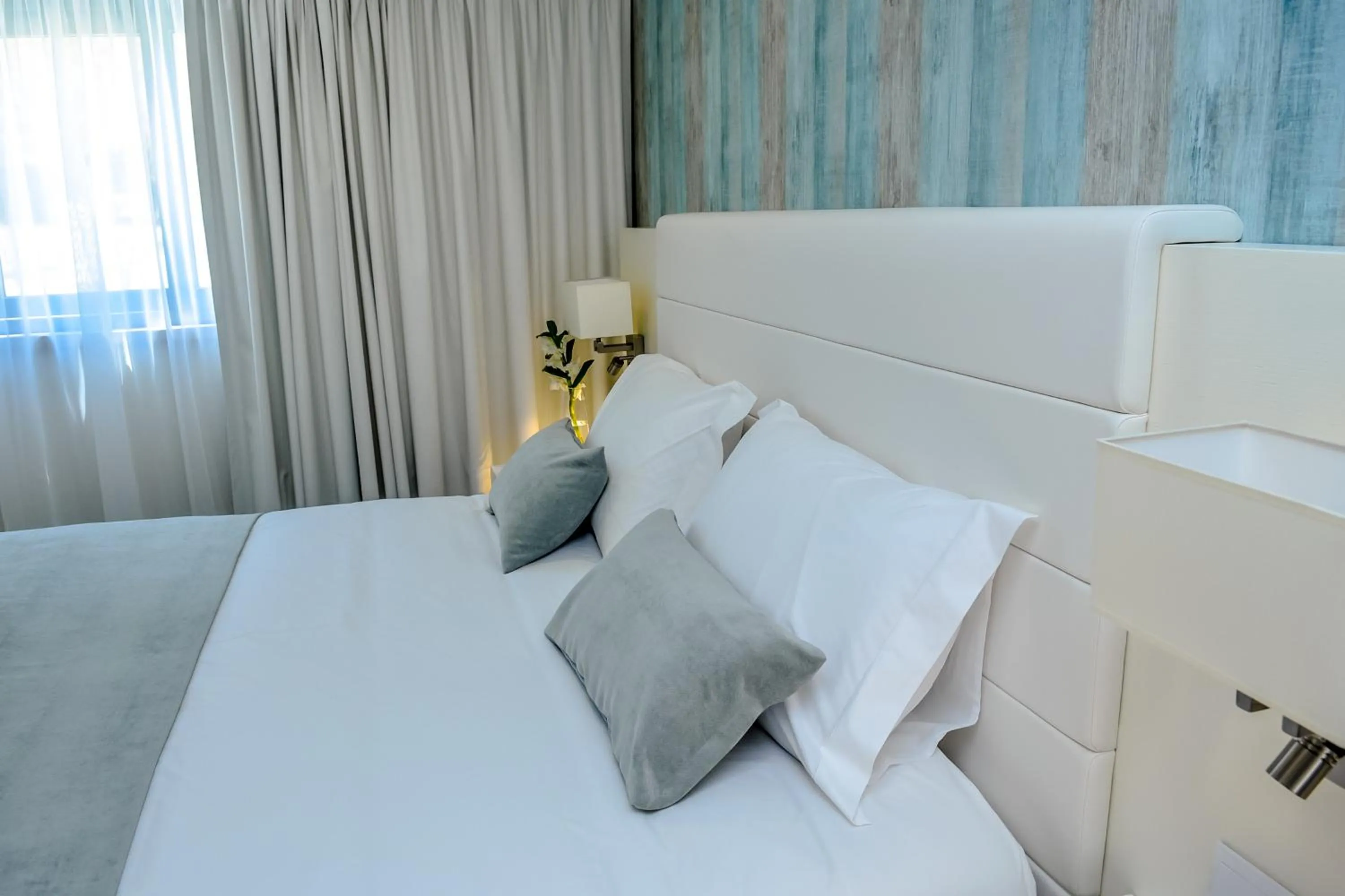 Bedroom, Bed in Villamar Style Maison