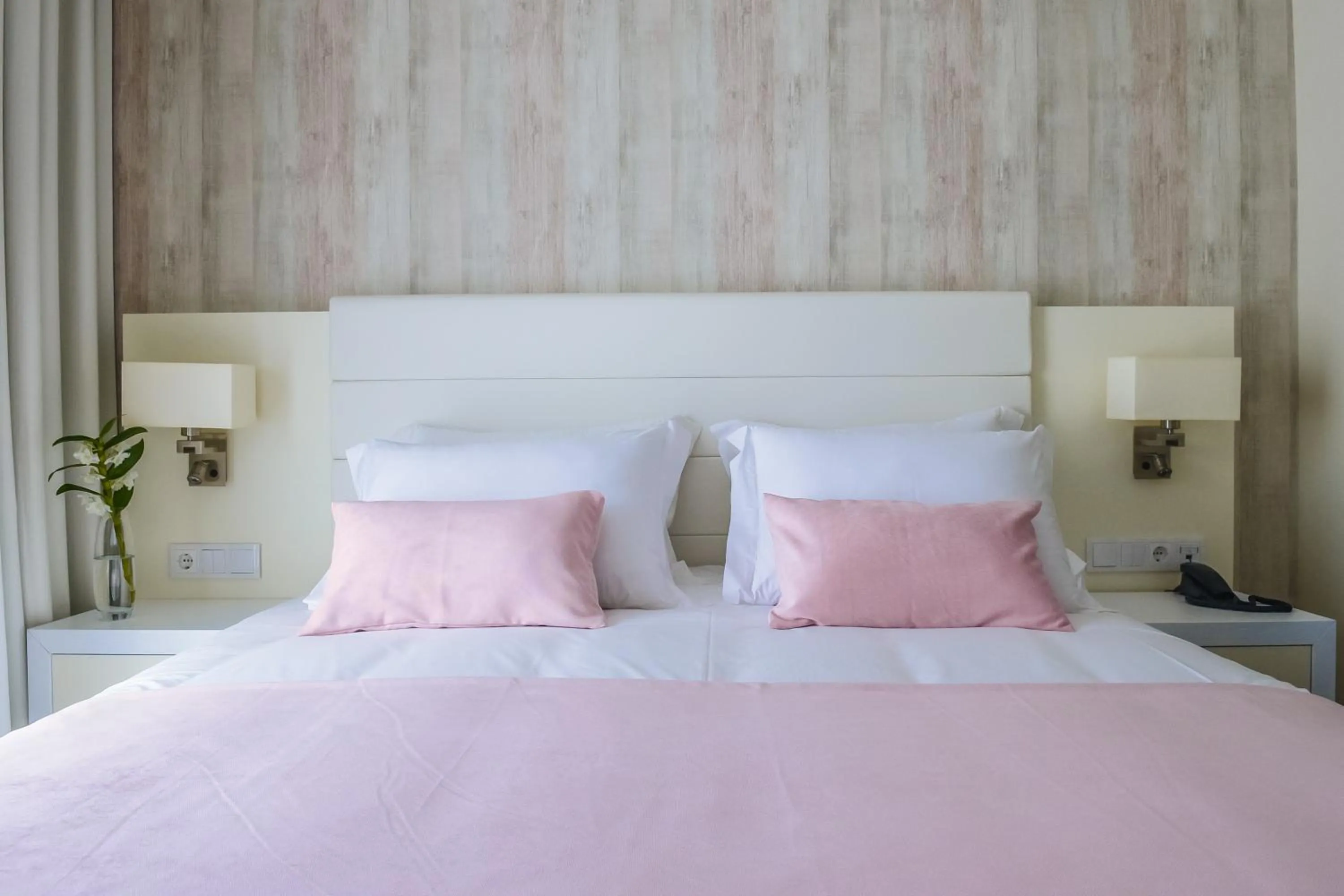 Bedroom, Bed in Villamar Style Maison