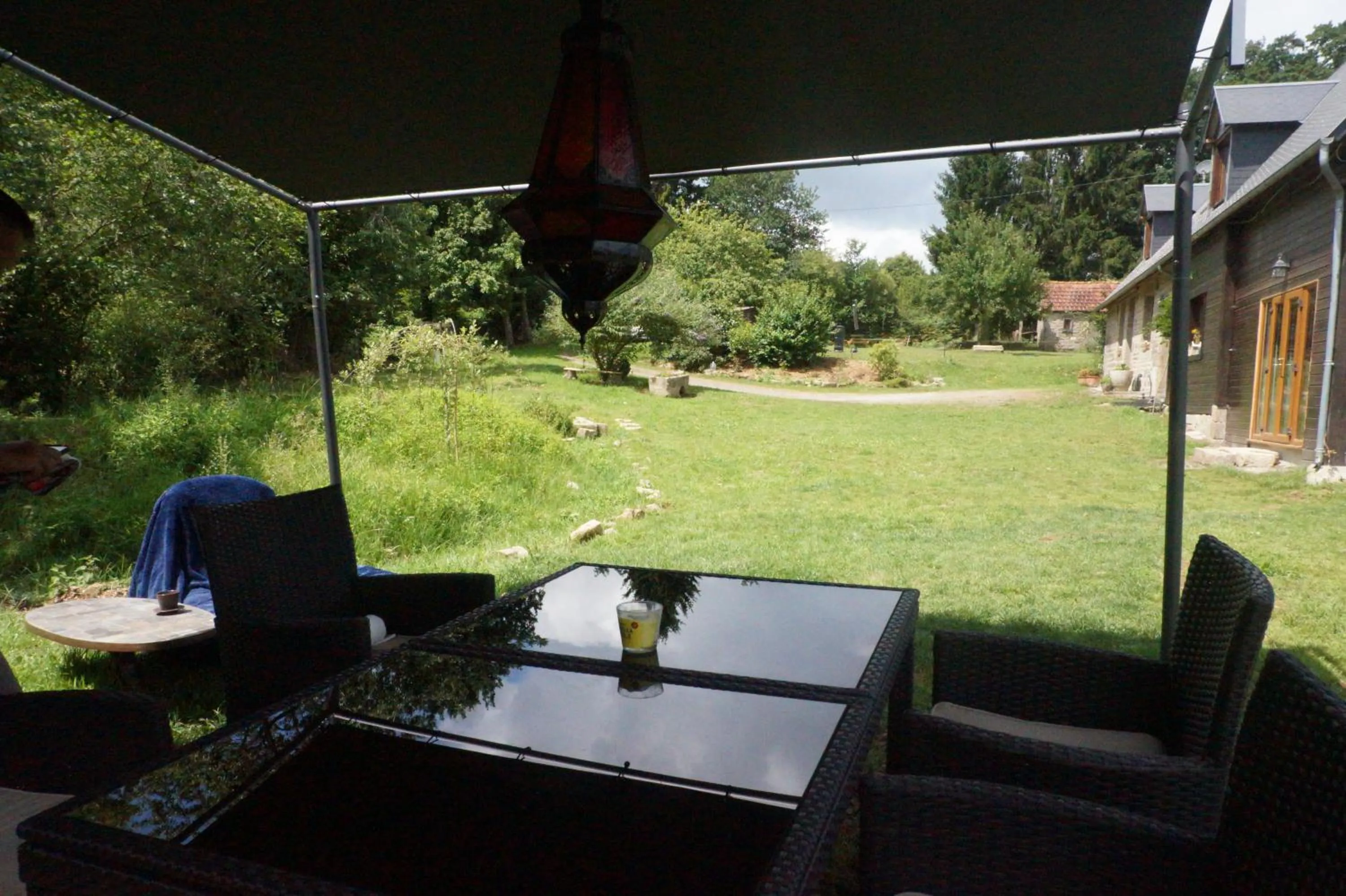 Seating area in Maison du Murphy