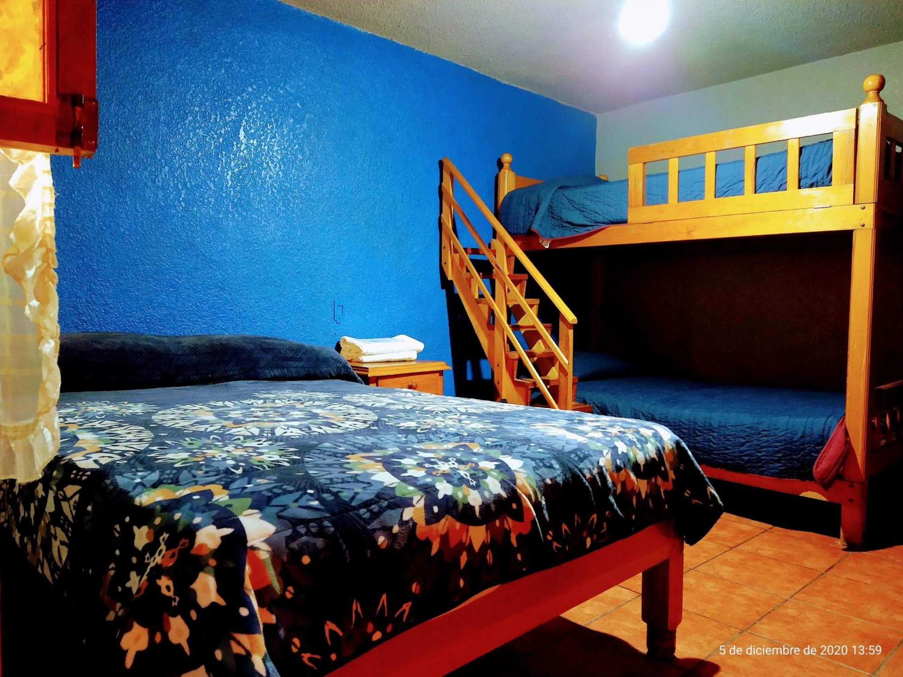Bed in Hotel Plaza Mazamitla