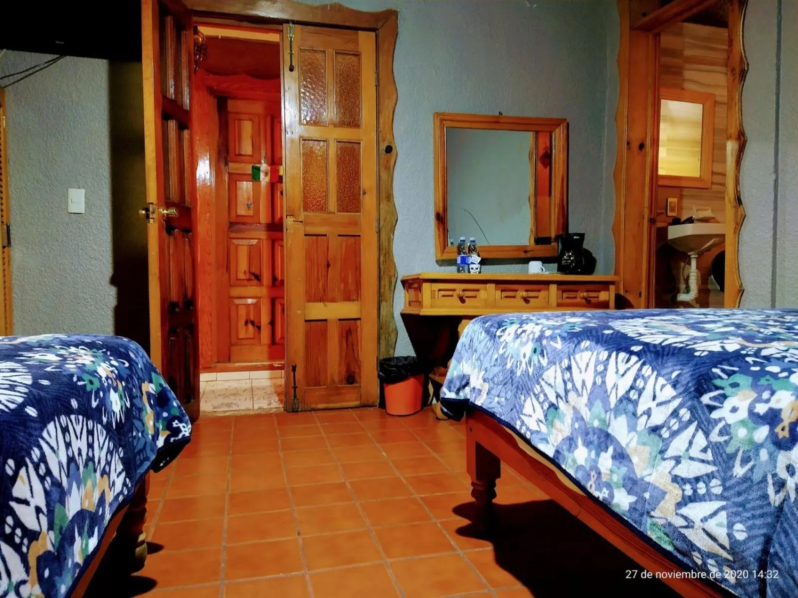 Bed in Hotel Plaza Mazamitla