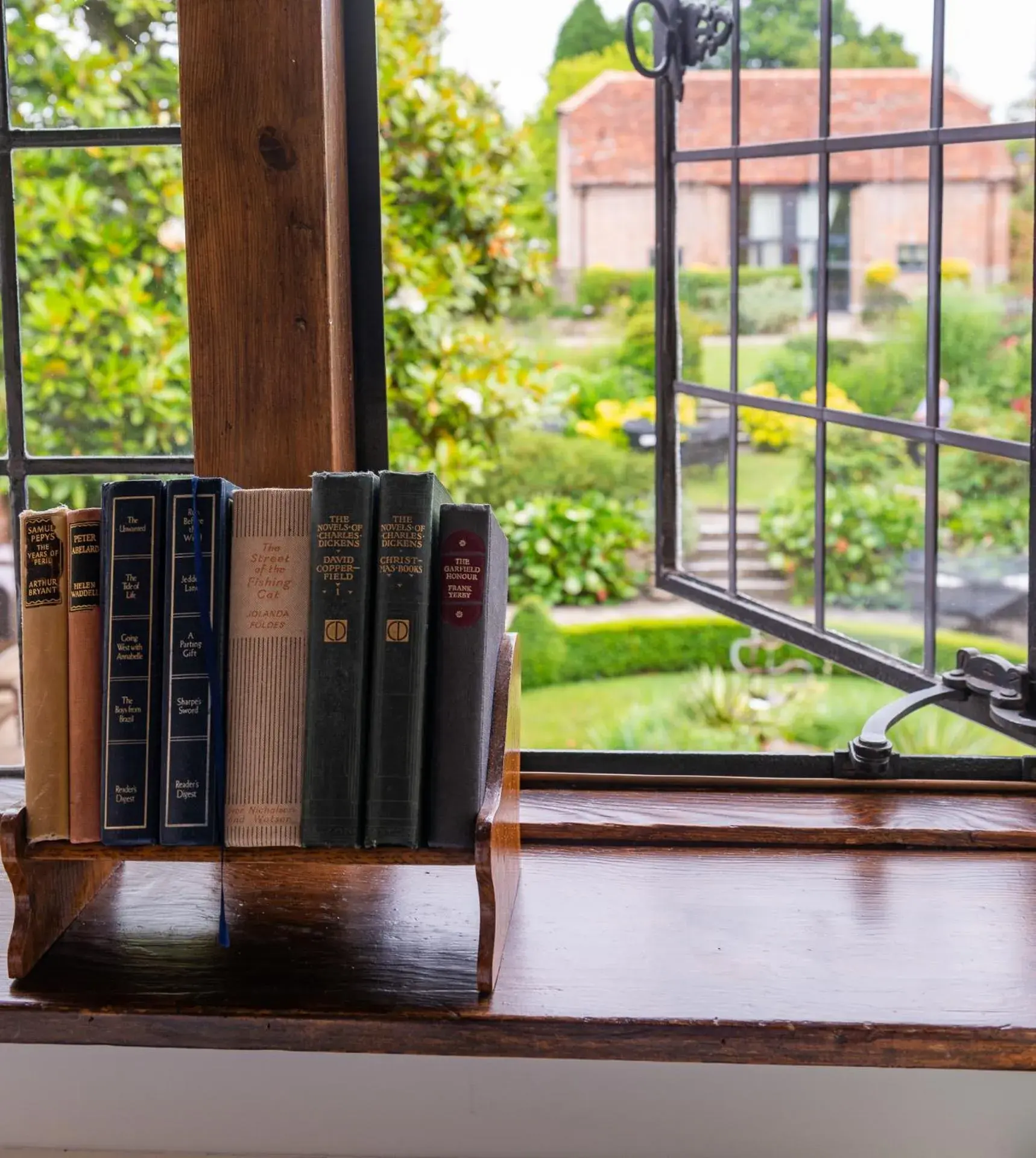 Garden view in The Montagu Arms Garden view in The Montagu Arms