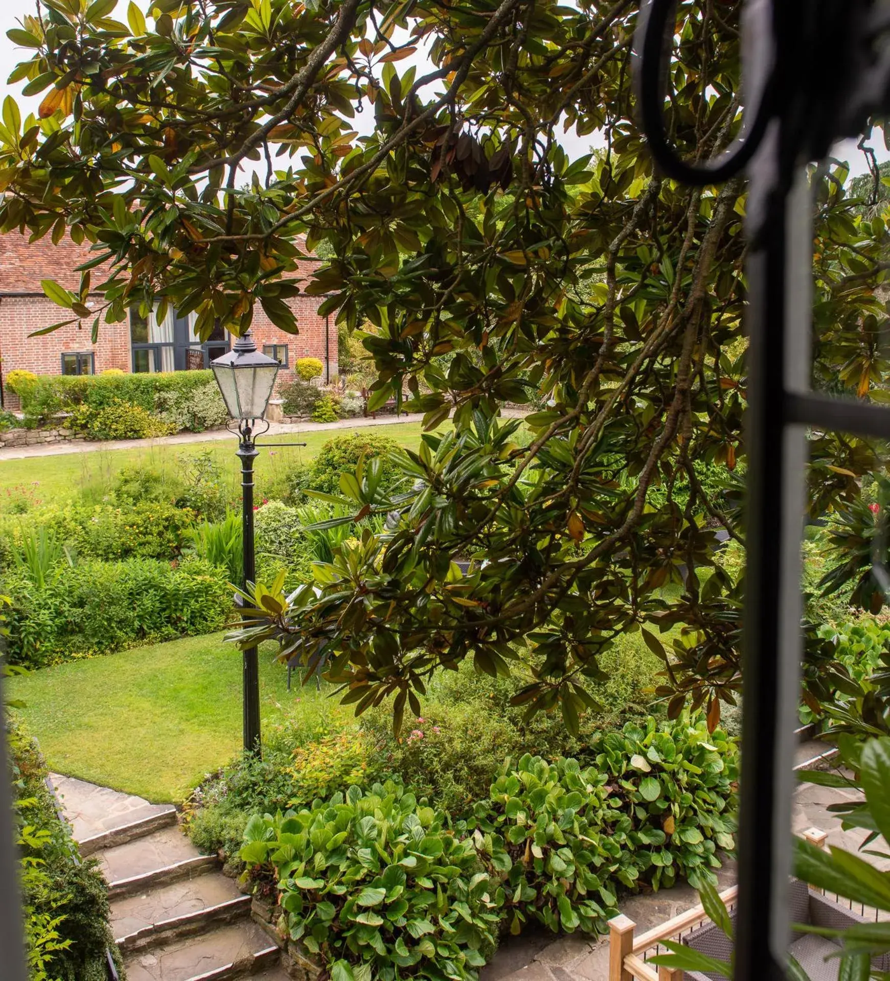 Garden view in The Montagu Arms Garden view in The Montagu Arms