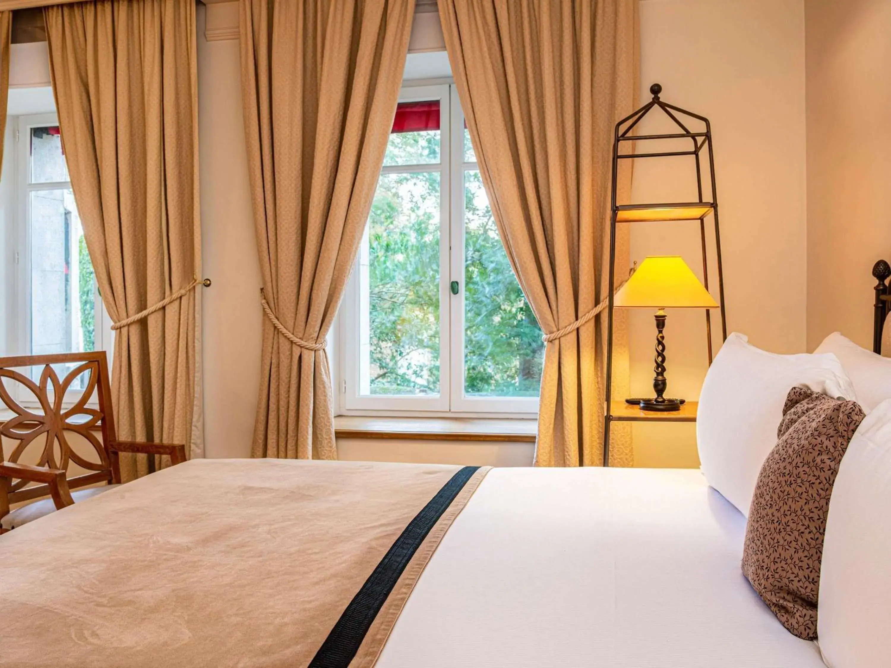 Bedroom, Bed in Hotel de la Cité Carcassonne - MGallery Collection Bedroom, Bed in Hotel de la Cité Carcassonne - MGallery Collection