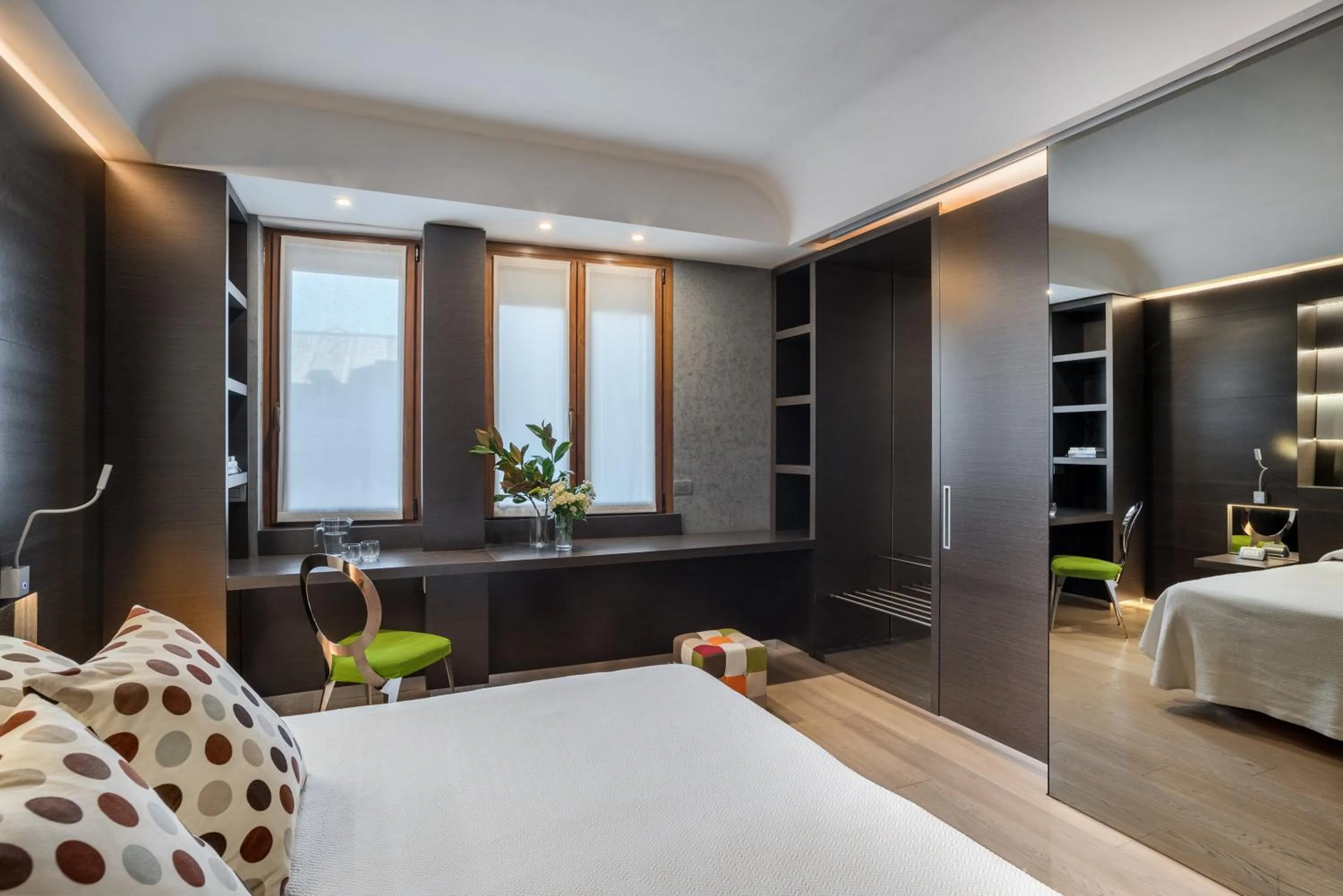 Bed in Hotel Mastino