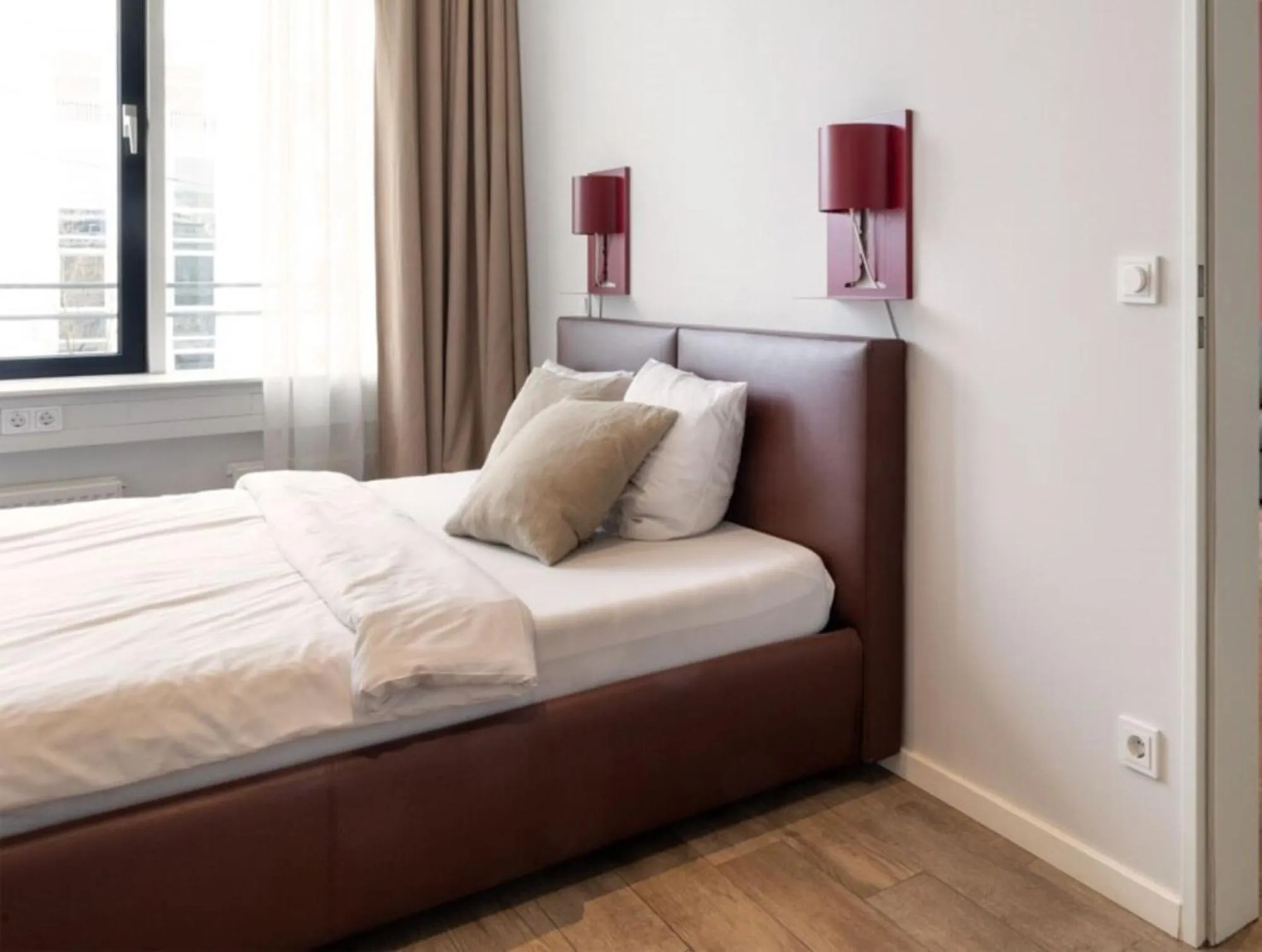 Bed in Brera Serviced Apartments Munich West