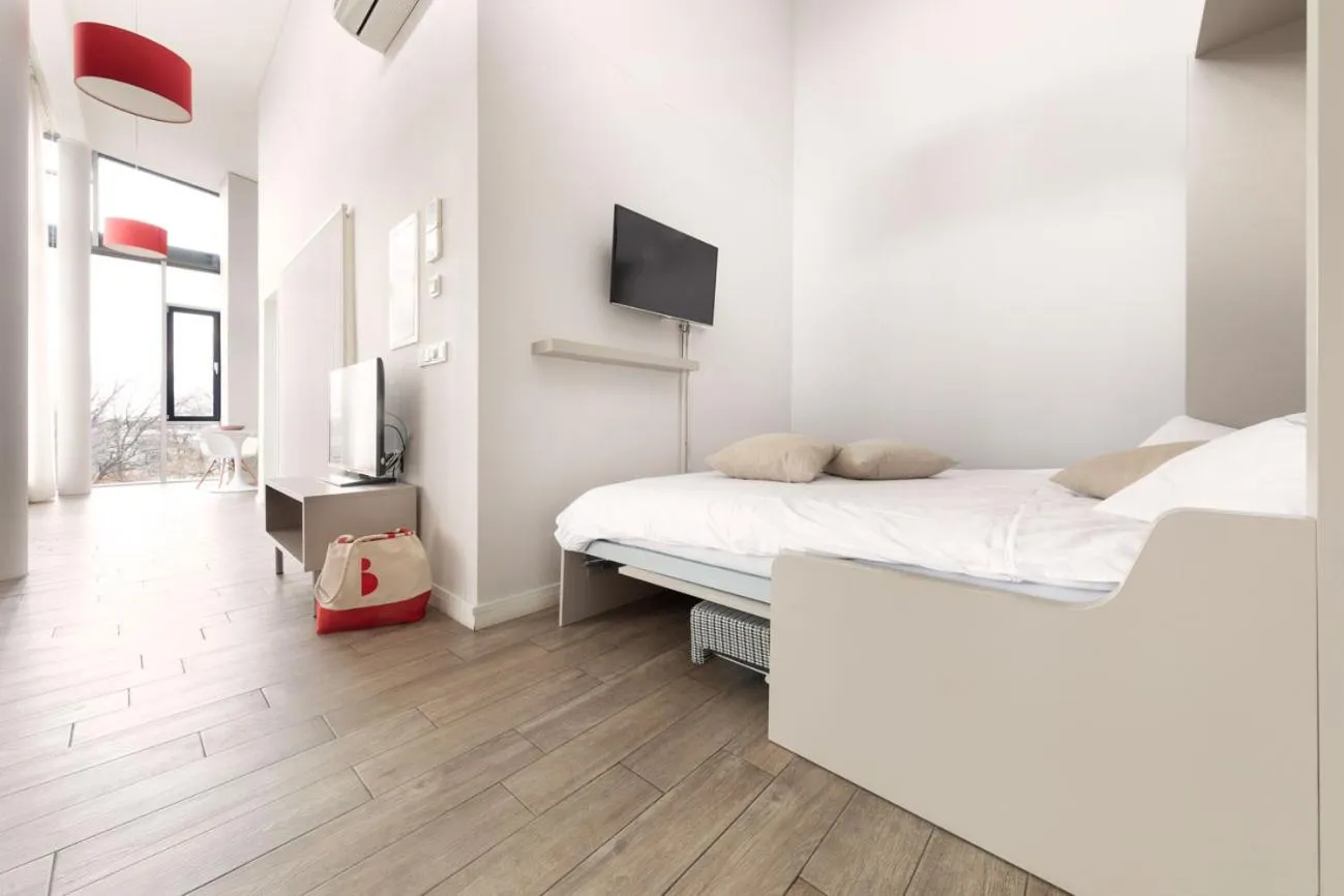 Bed in Brera Serviced Apartments Munich West