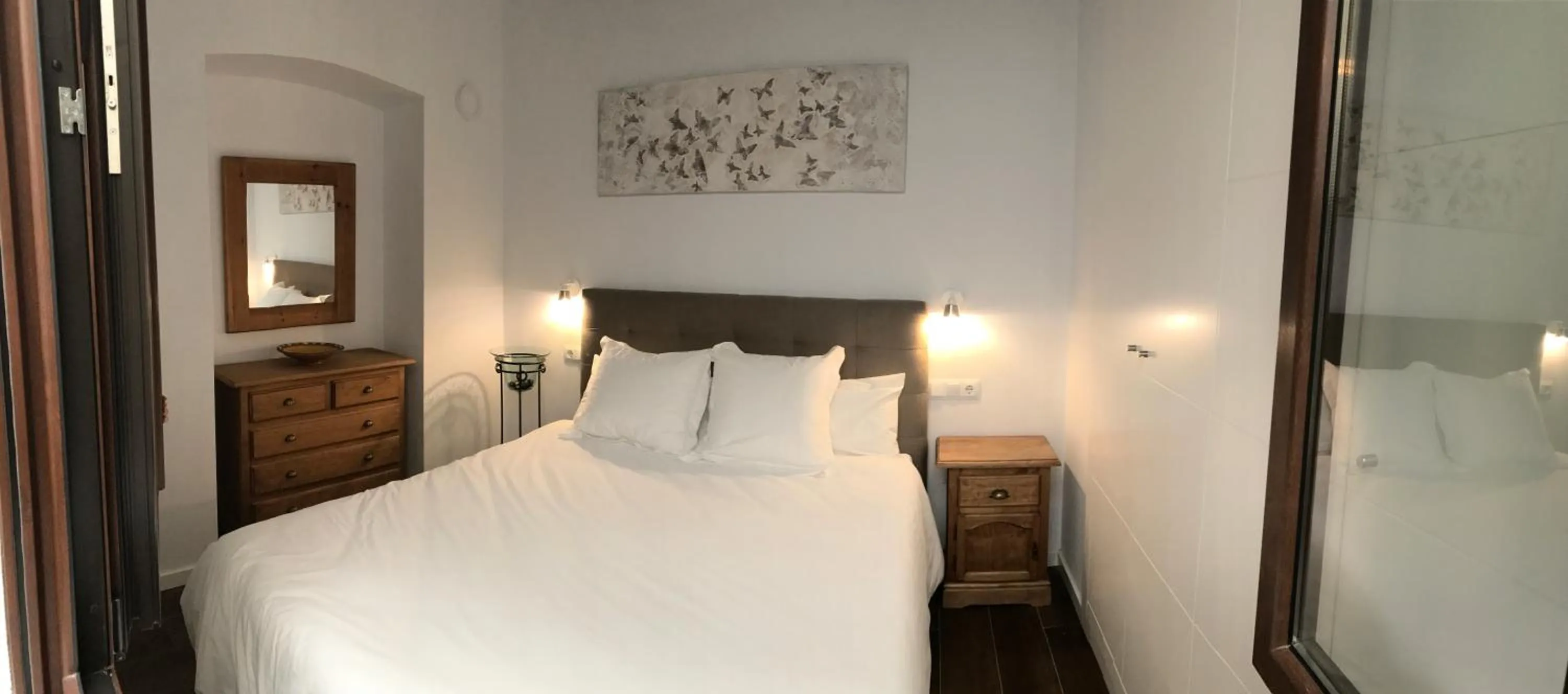 Bed in Posada Pilatos