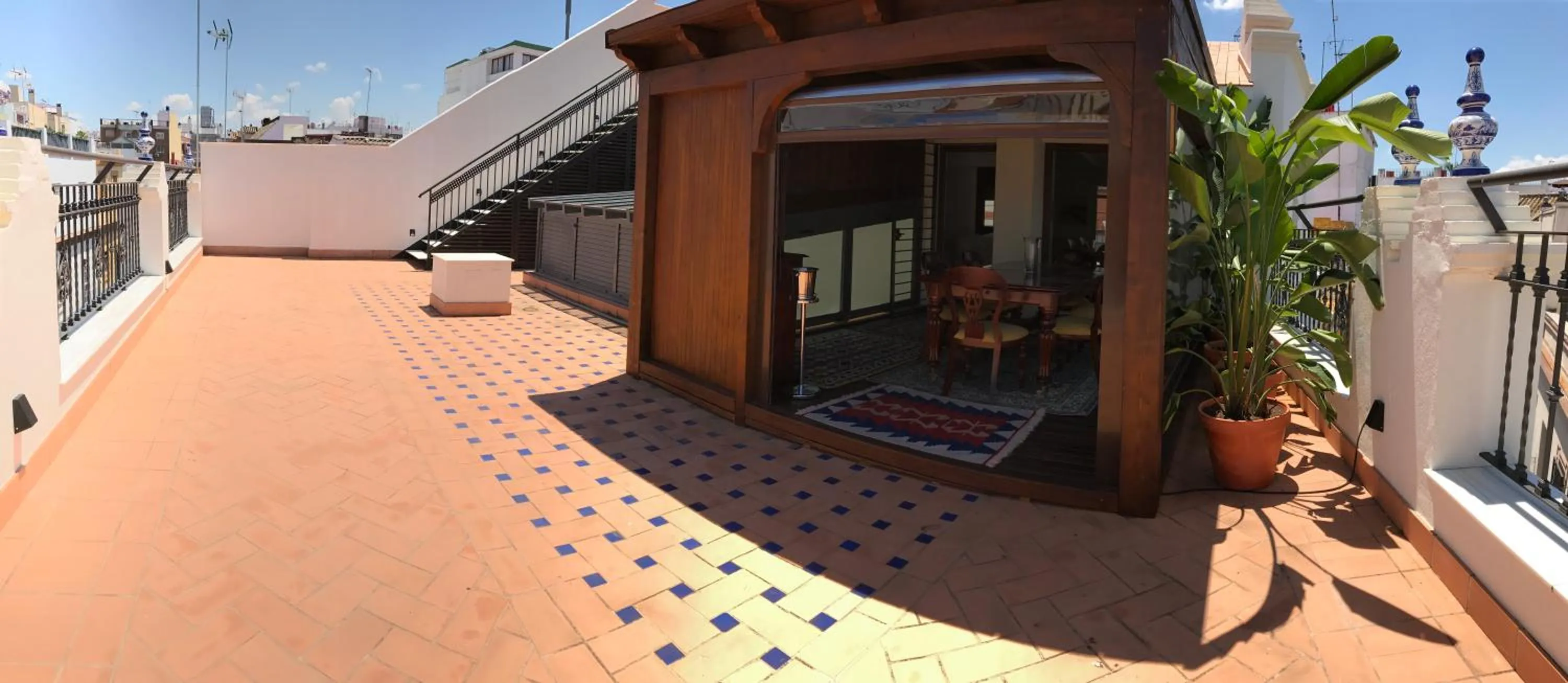 Balcony/Terrace in Posada Pilatos
