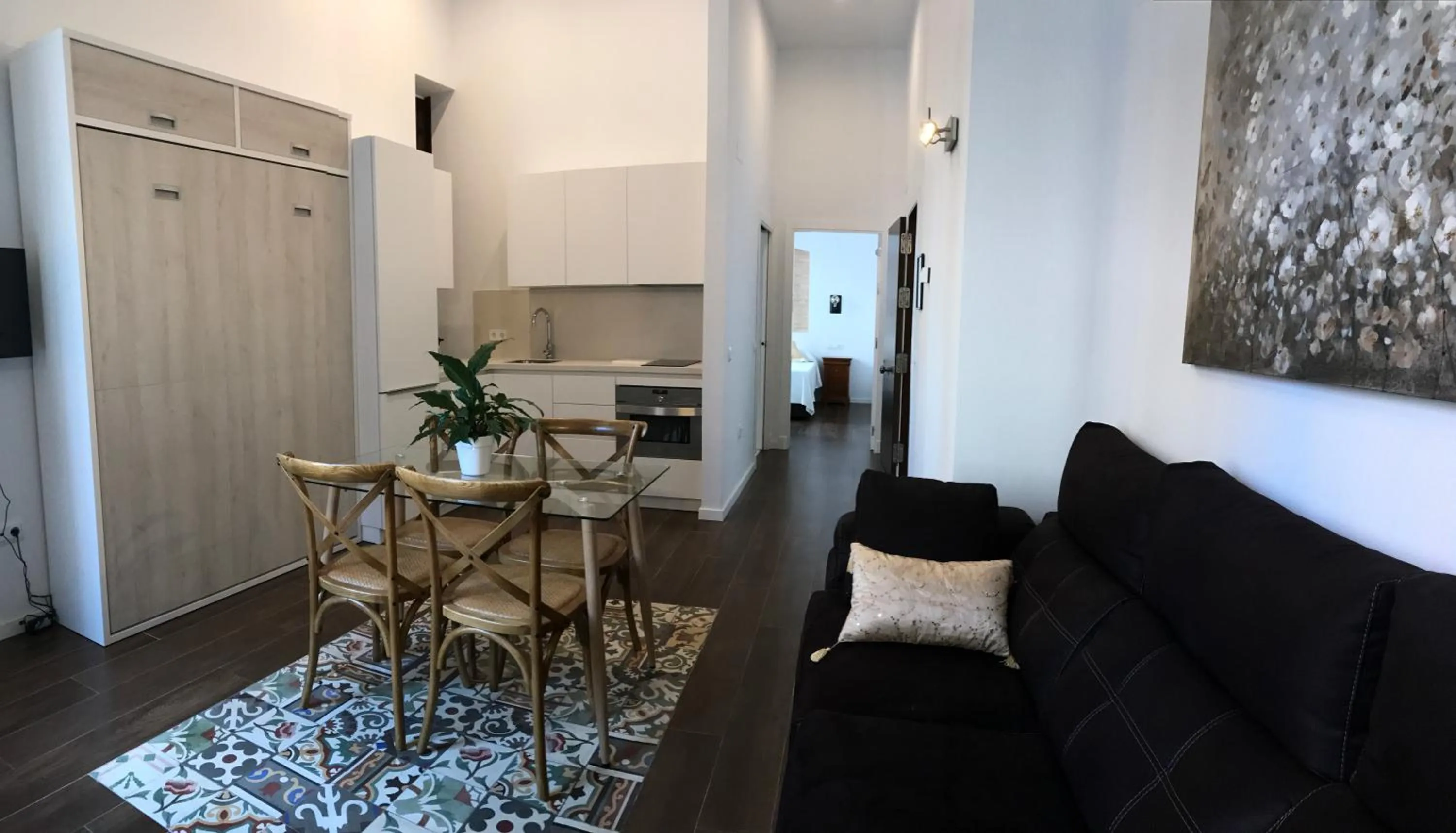 Living room in Posada Pilatos