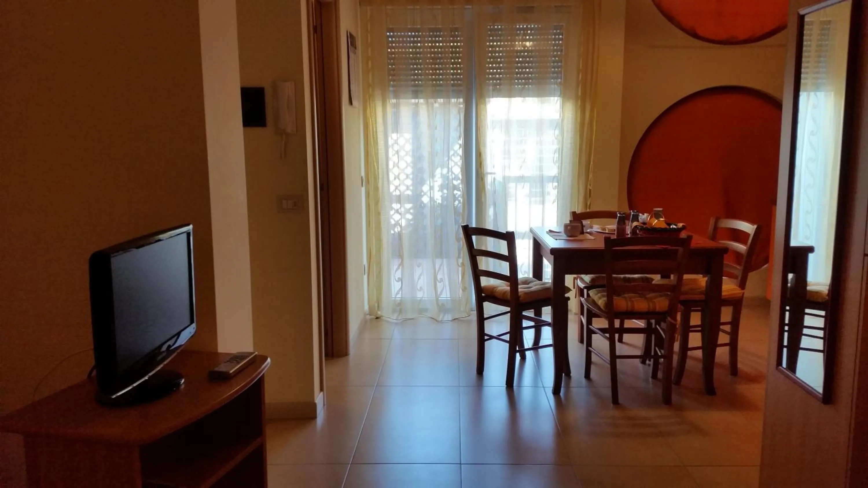 Kitchen or kitchenette in B&B La Villetta Gela