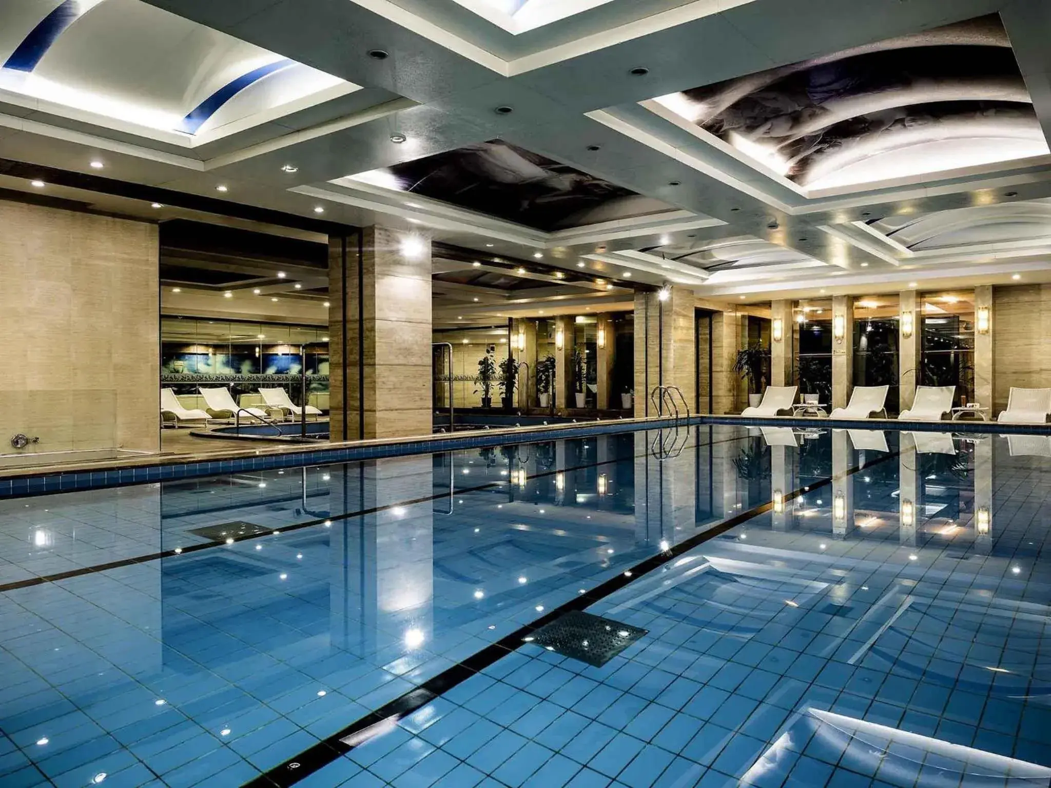 Pool view in Pullman Beijing South - Newly Renovated Pool view in Pullman Beijing South - Newly Renovated