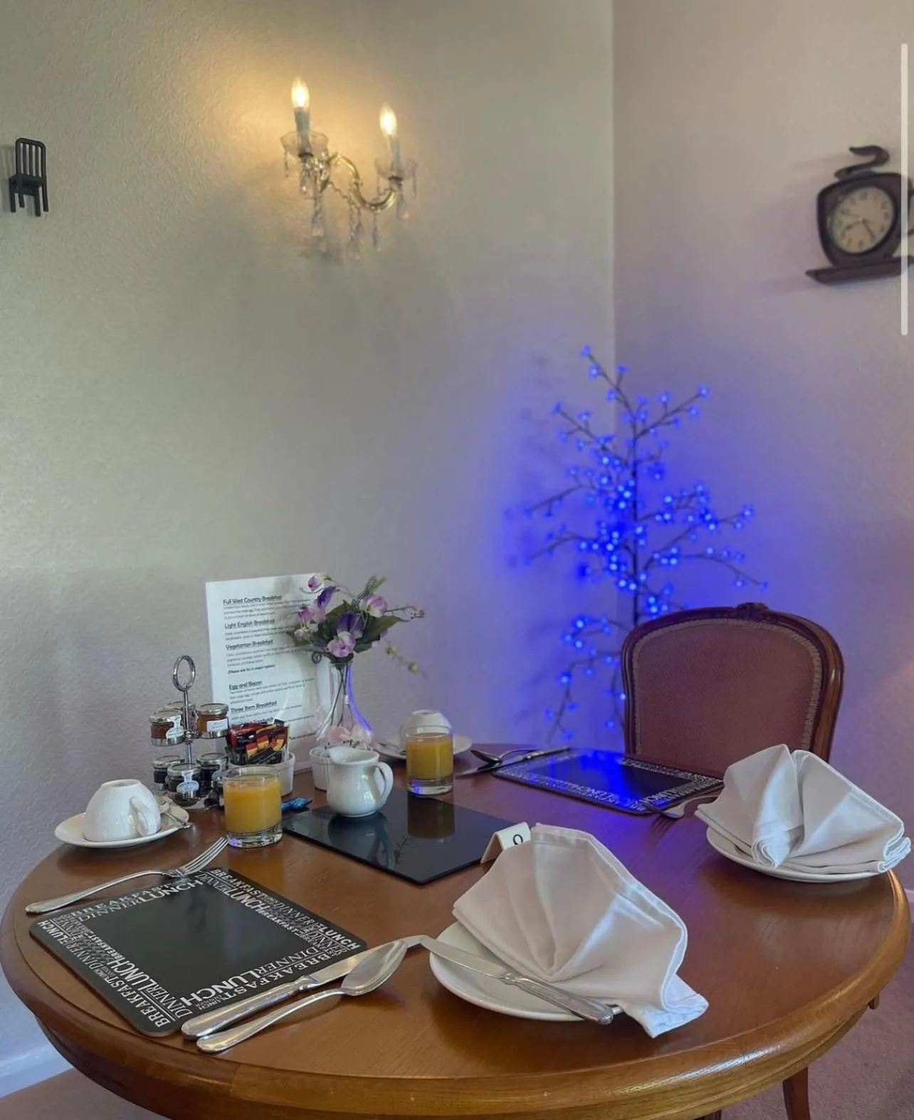 Dining area in The Southbourne Villa