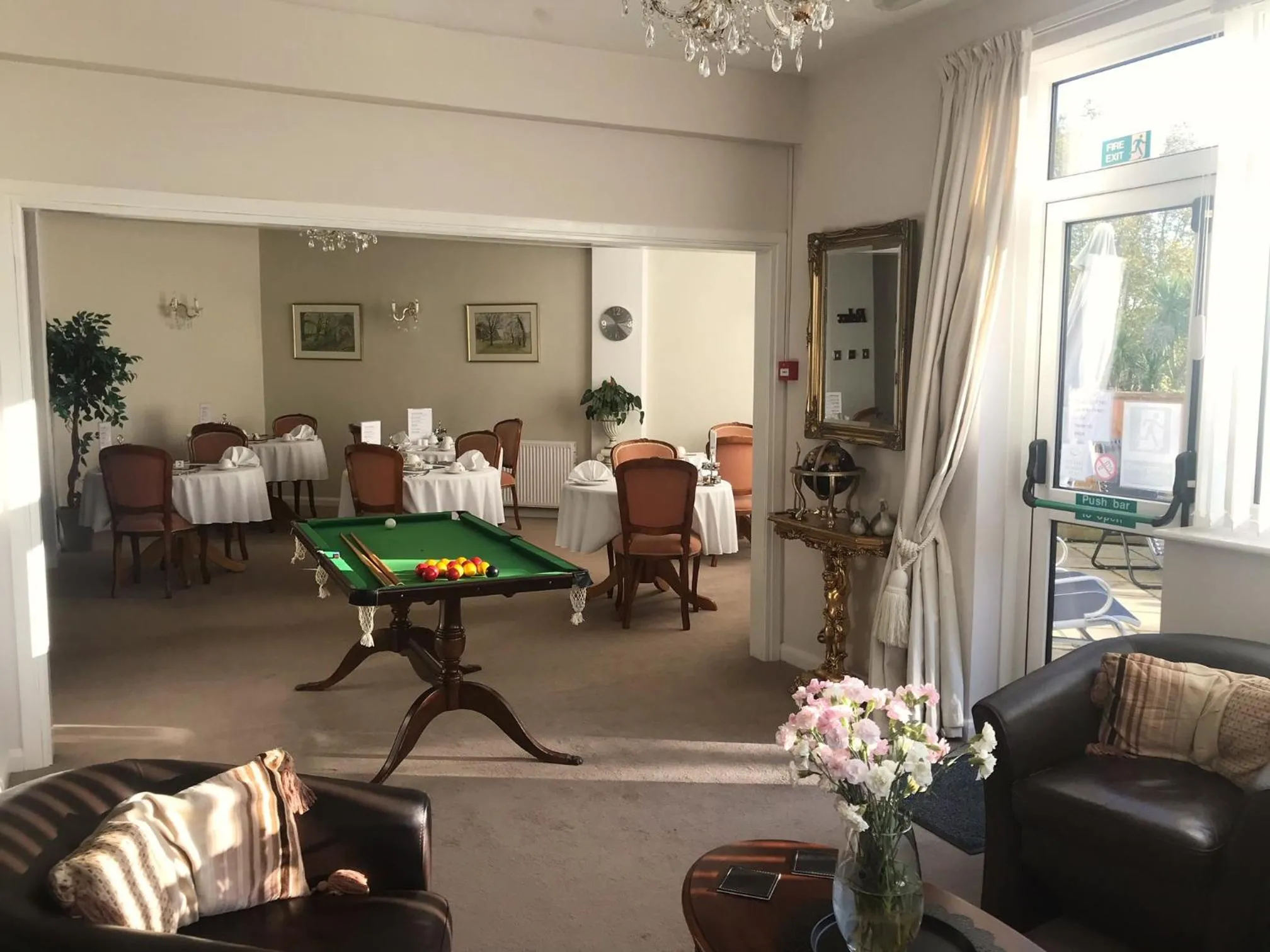 Seating area in The Southbourne Villa