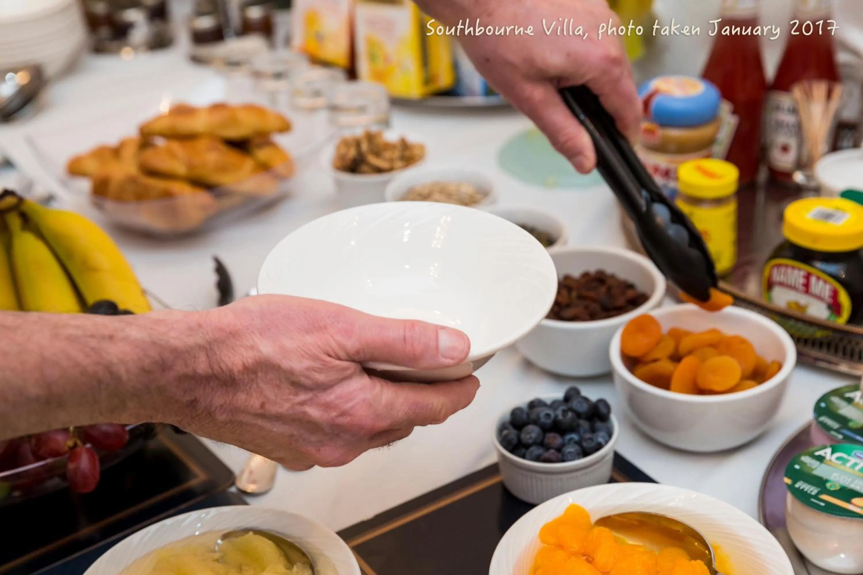 Food in The Southbourne Villa
