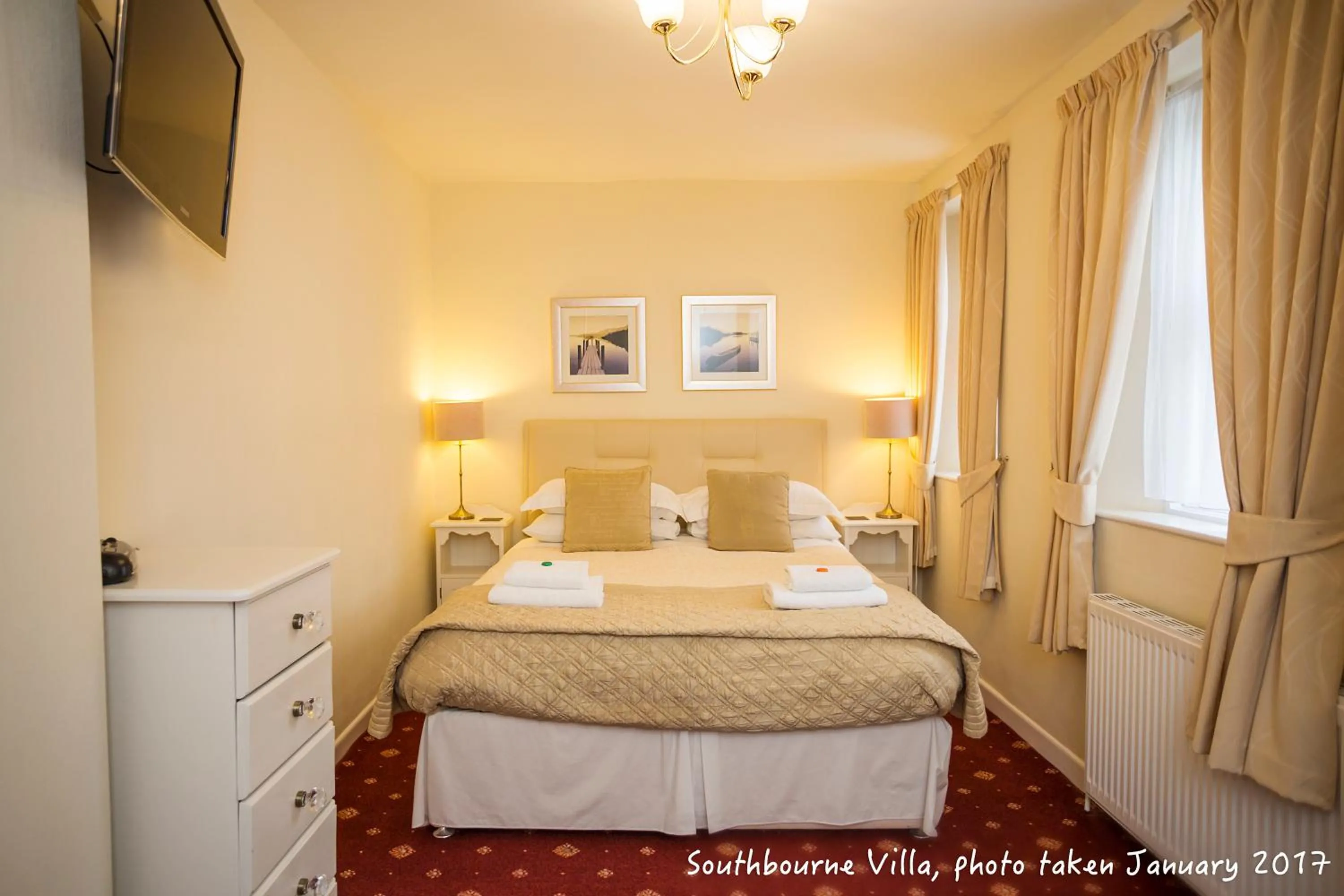 Bed in The Southbourne Villa