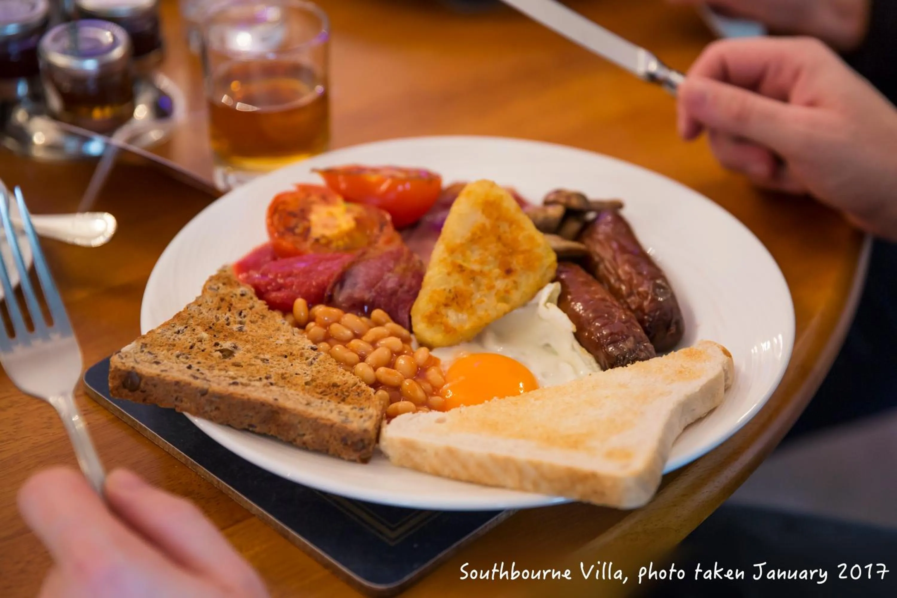 Food in The Southbourne Villa