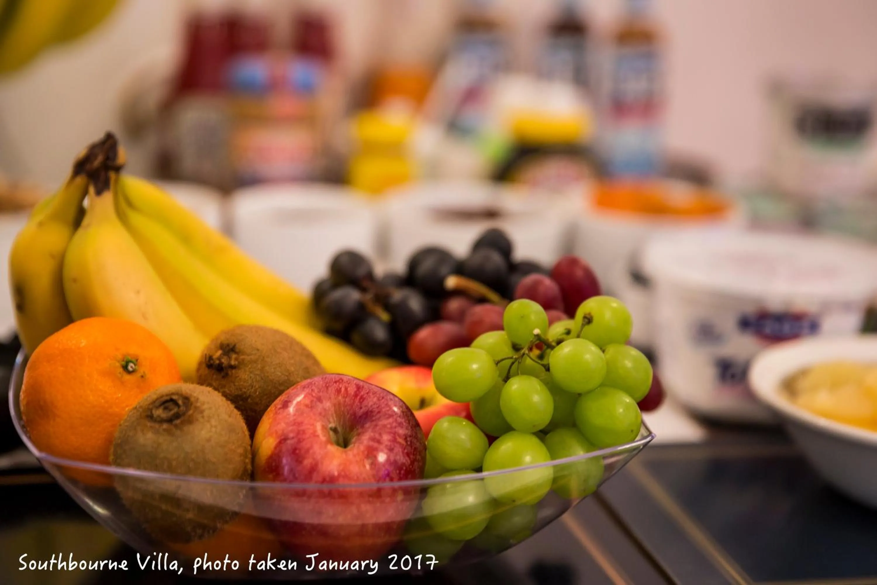 Food close-up in The Southbourne Villa