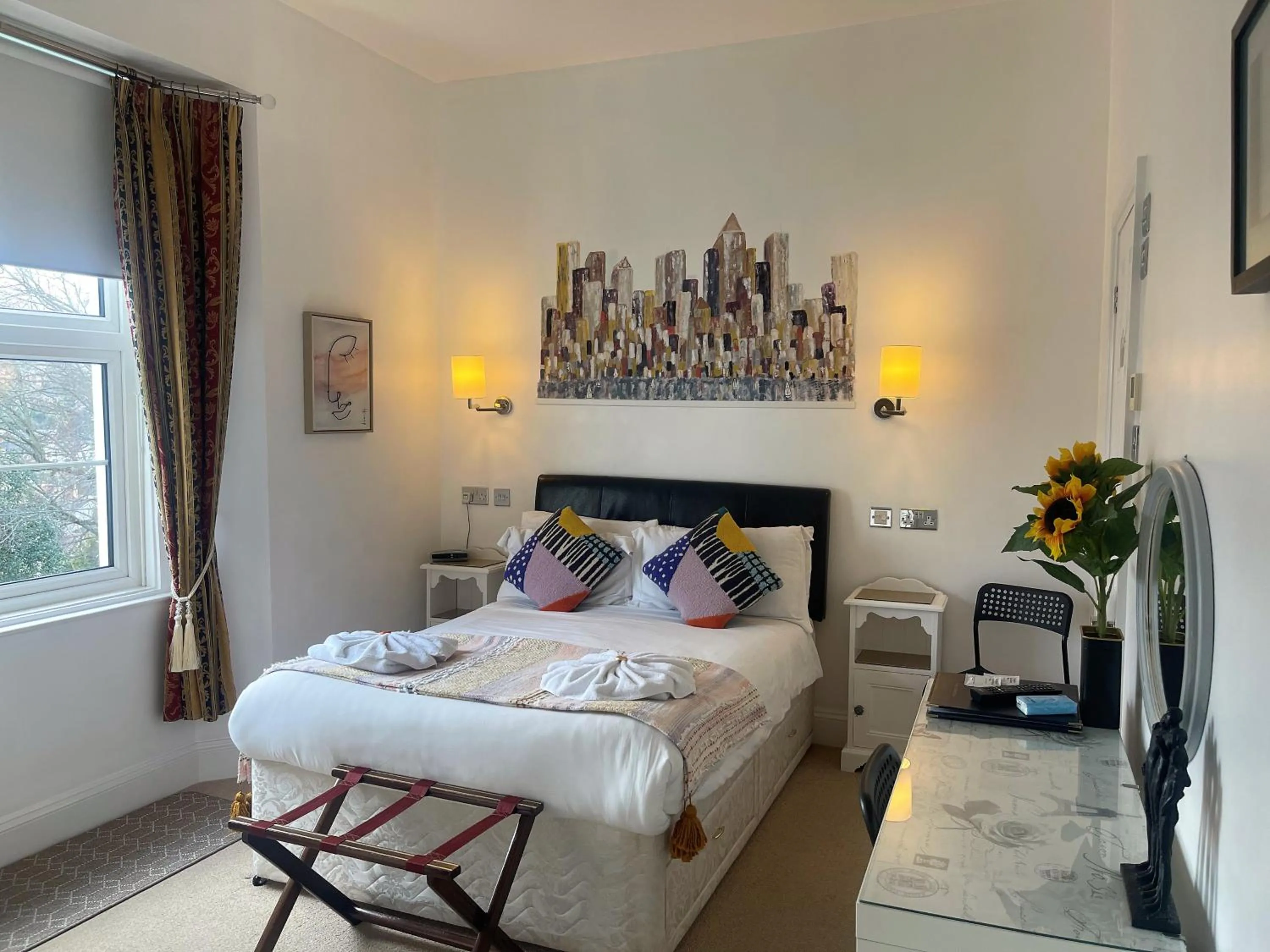 Bed in The Southbourne Villa