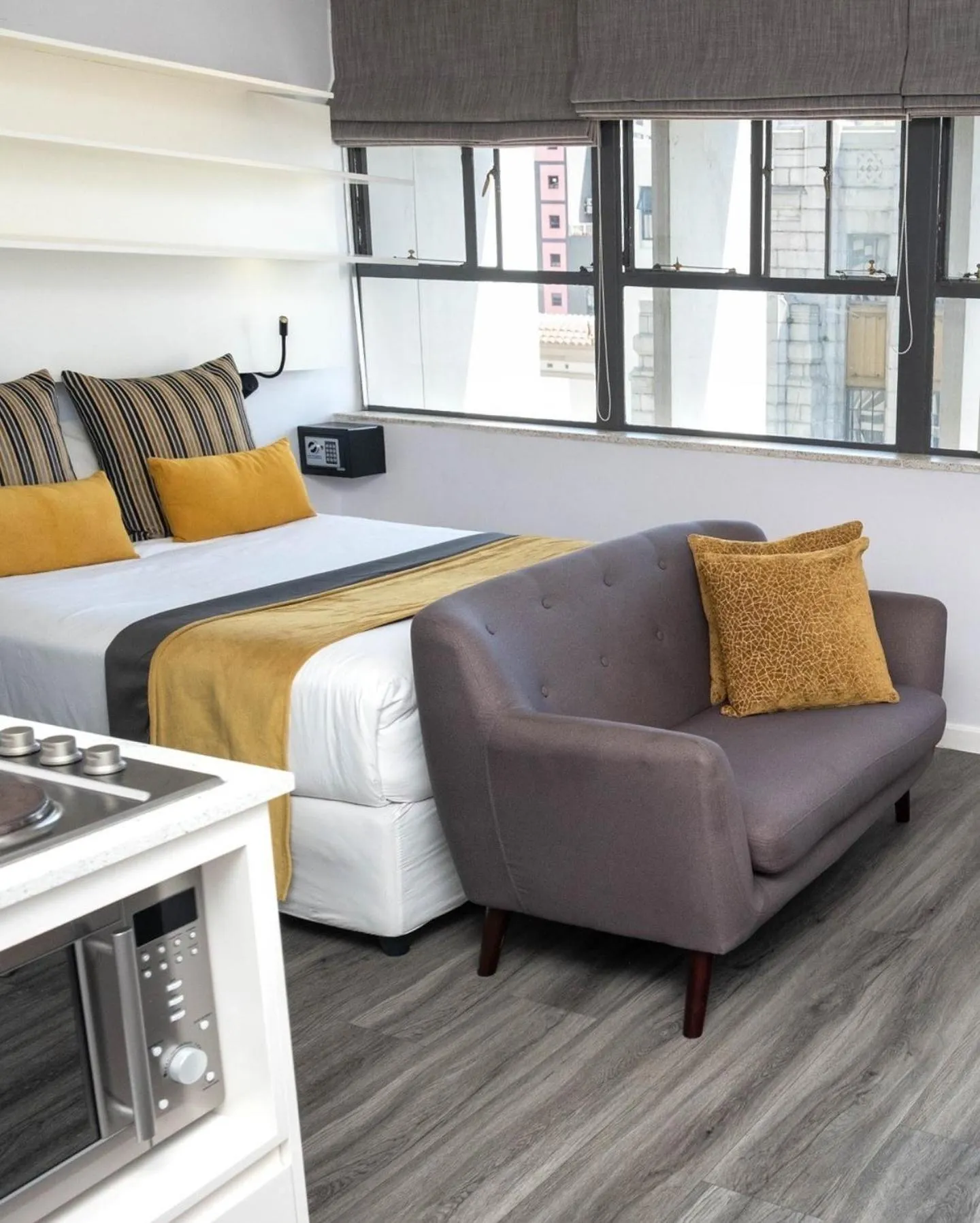 Living room in 106 On Adderley Accommodation