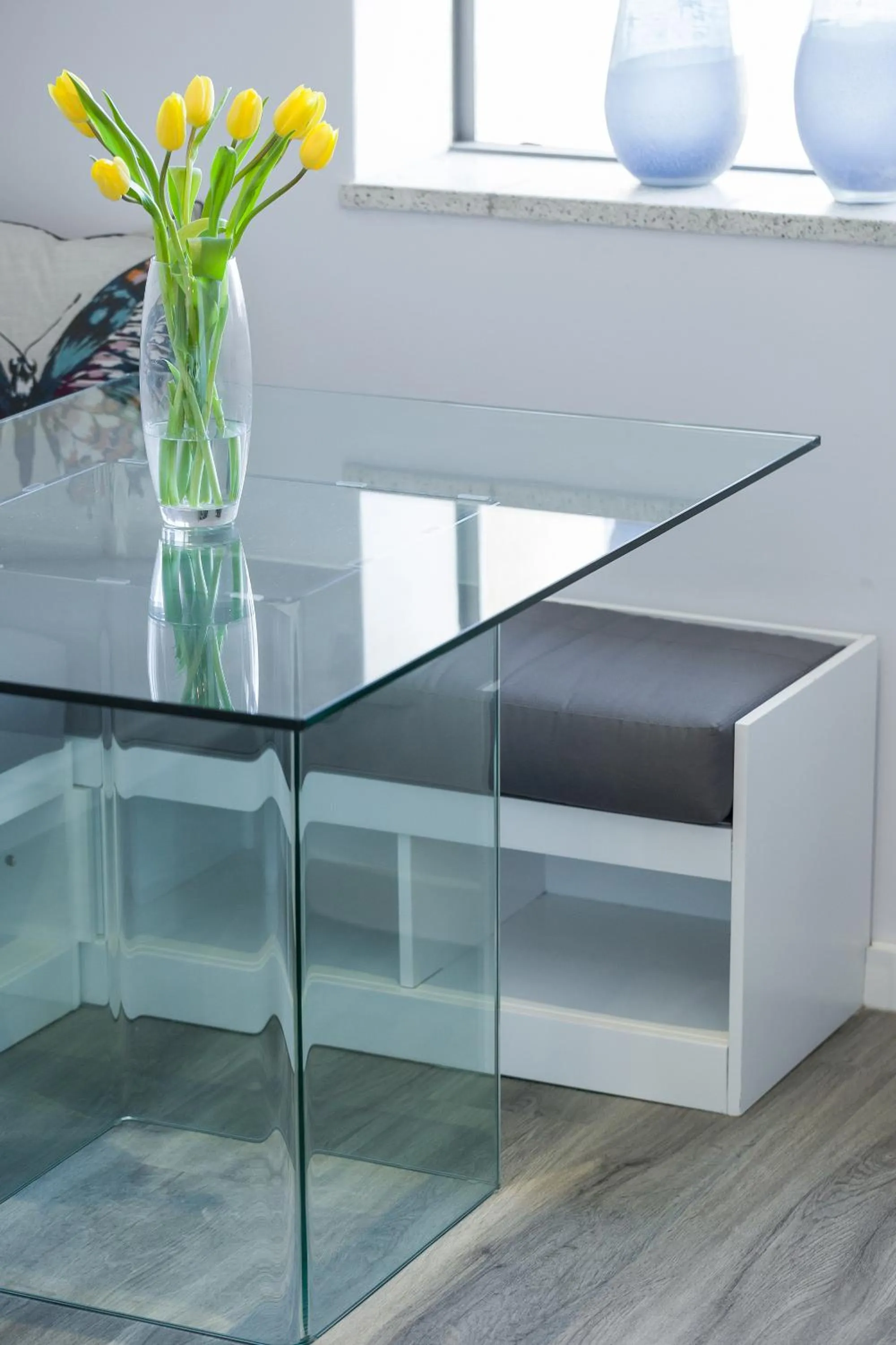 Seating area in 106 On Adderley Accommodation