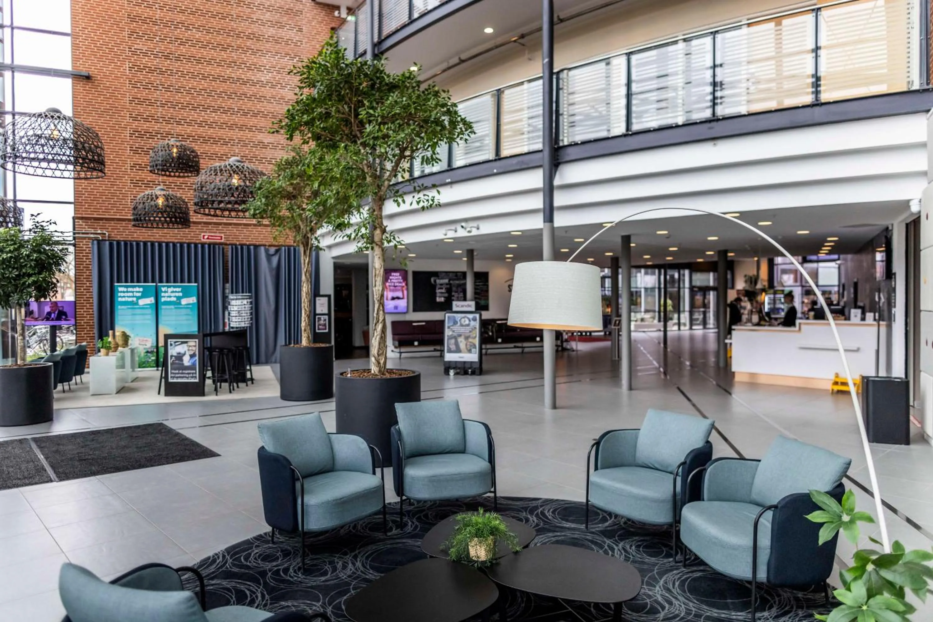 Lobby or reception in Scandic Sydhavnen