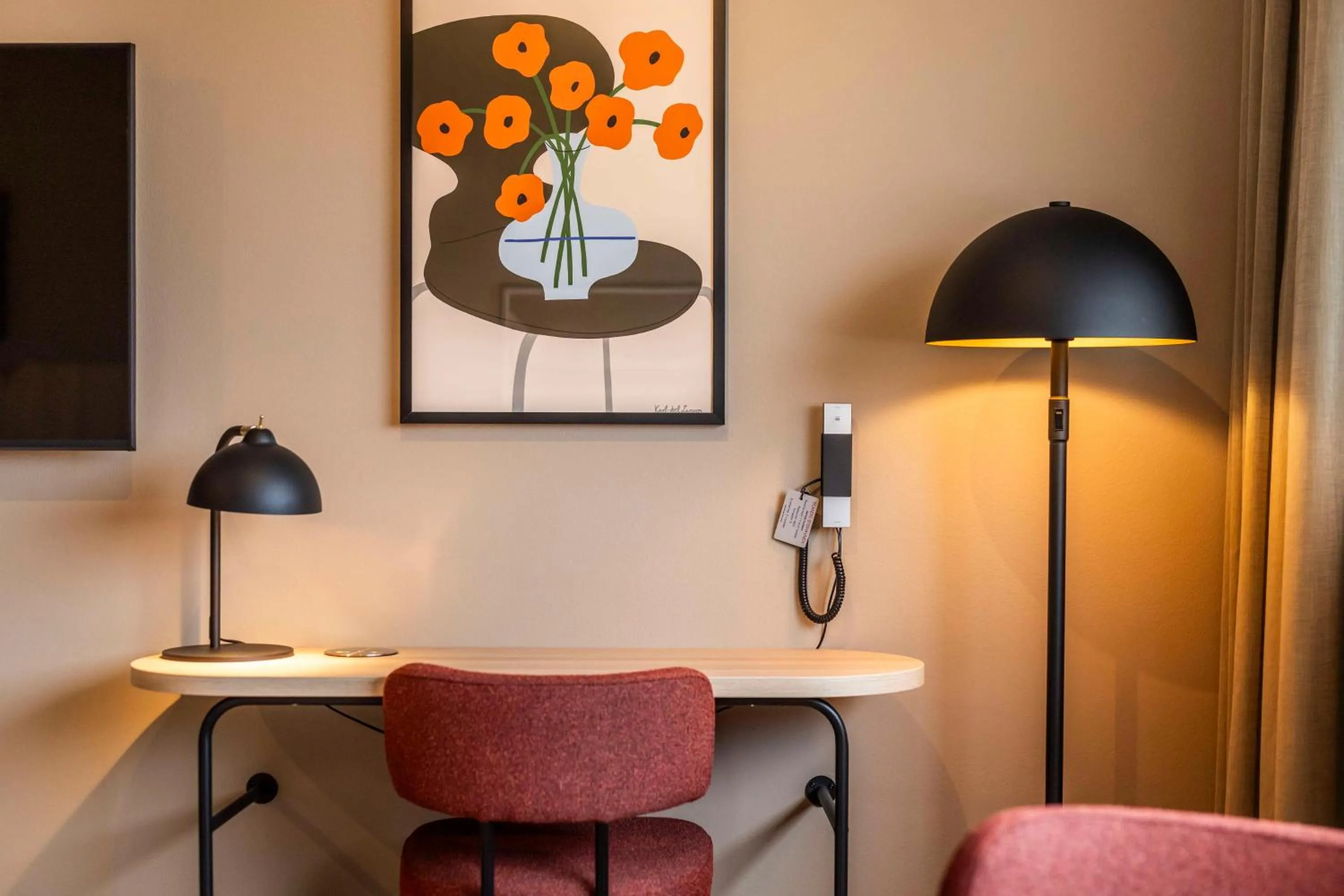 Bedroom in Scandic Sydhavnen