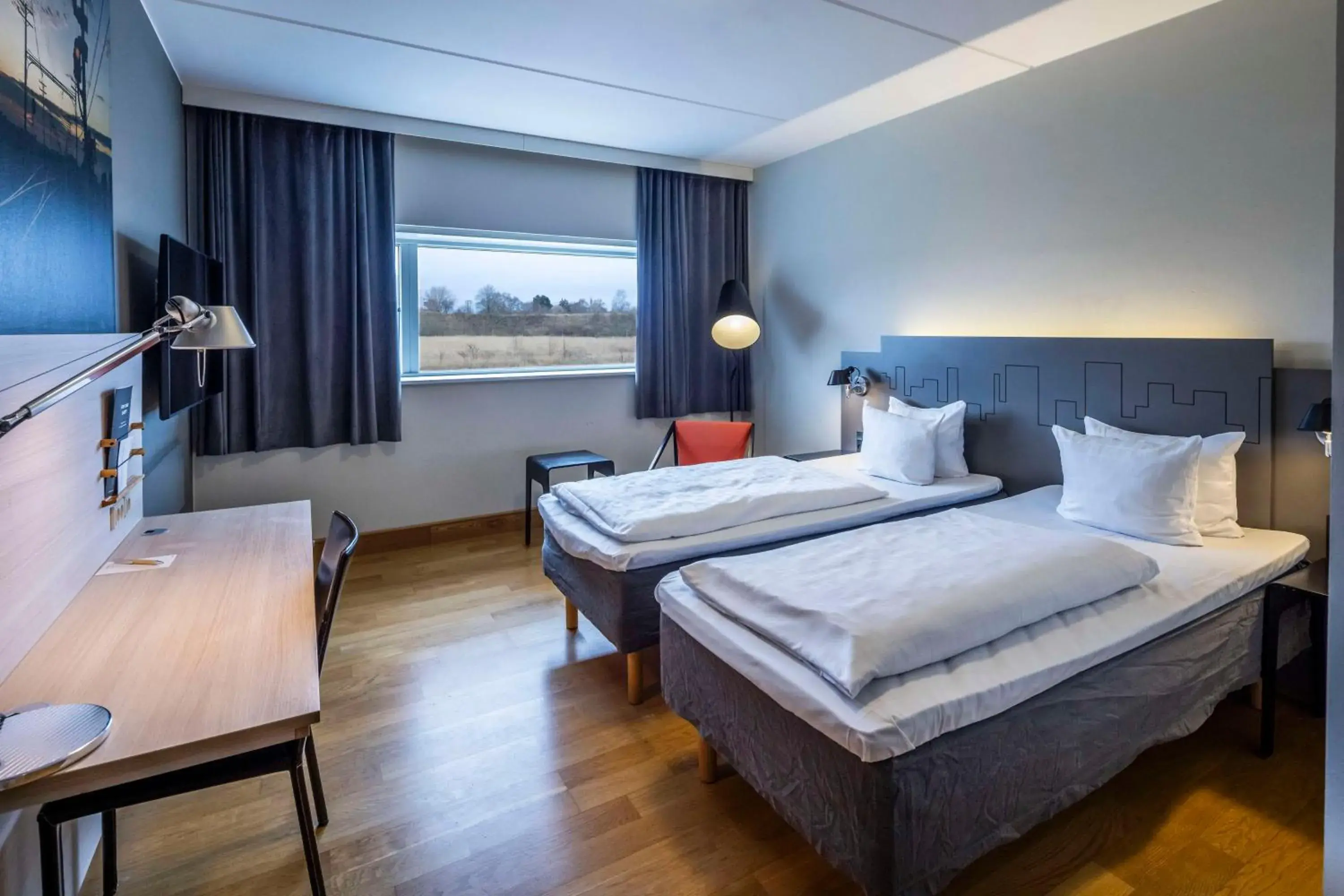 Bedroom, Bed in Scandic Sydhavnen Bedroom, Bed in Scandic Sydhavnen