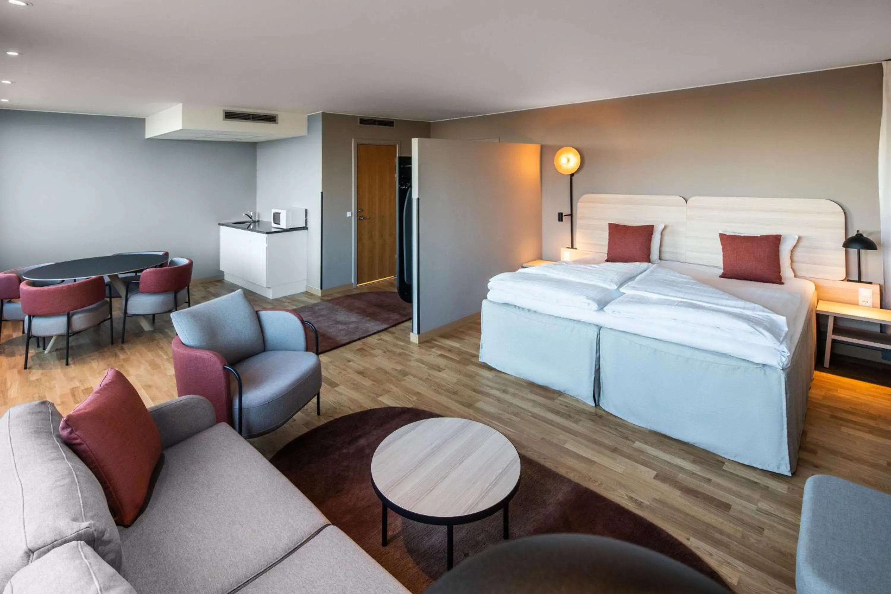 Bedroom, Bed in Scandic Sydhavnen