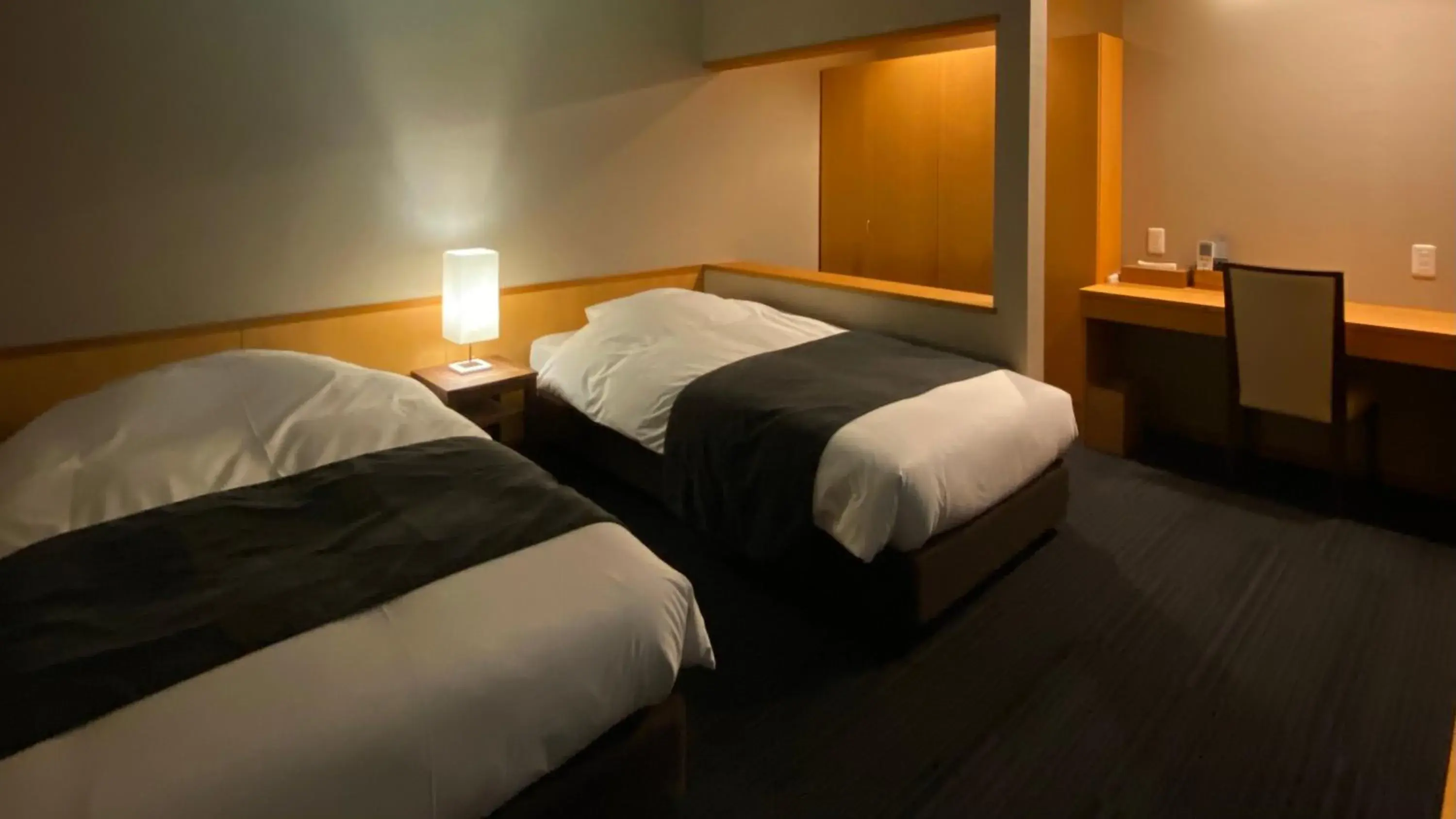 Bedroom, Bed in Minakamisansou Bedroom, Bed in Minakamisansou