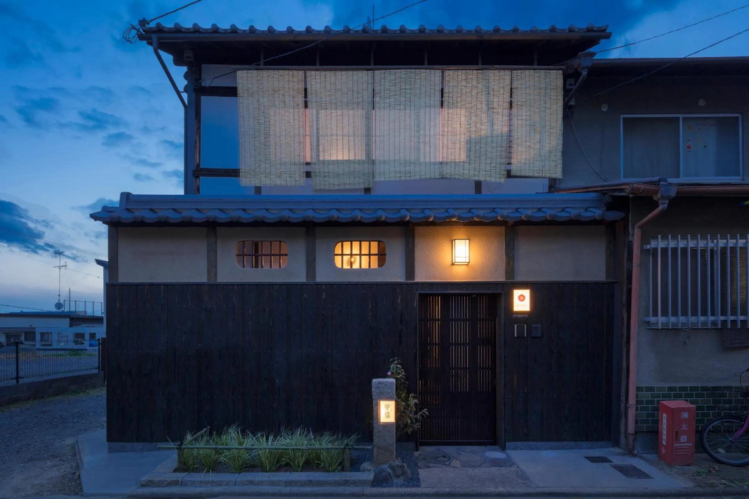 Facade/entrance in Yoitsubaki Machiya House