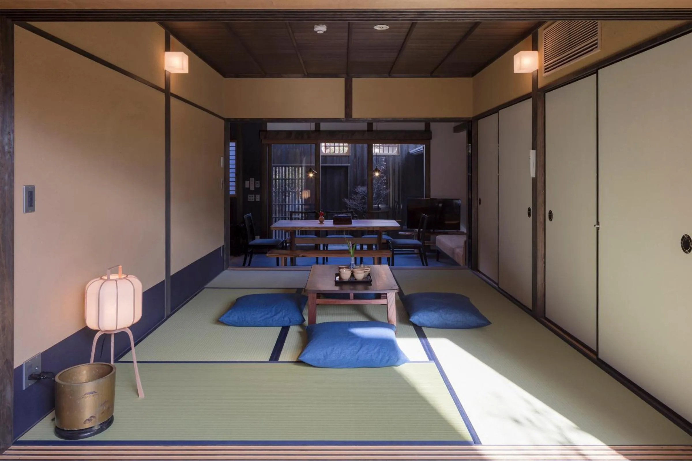 Living room in Yoitsubaki Machiya House