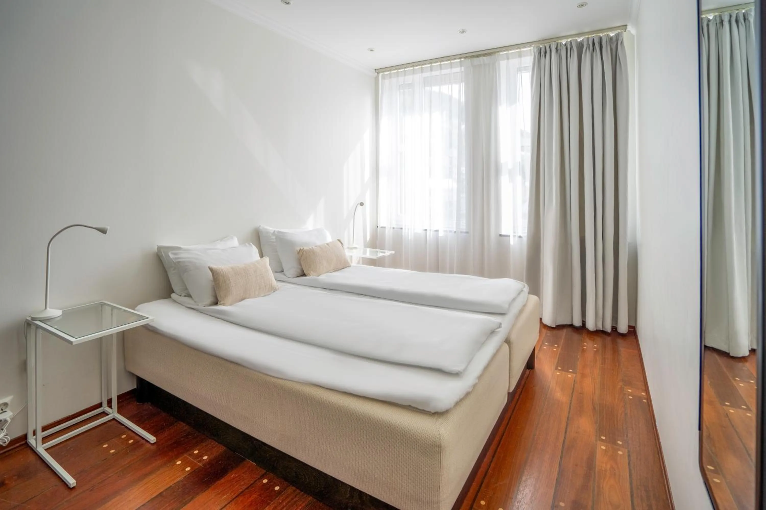 Bed in Magic Hotel Xhibition - Self-service-hotel