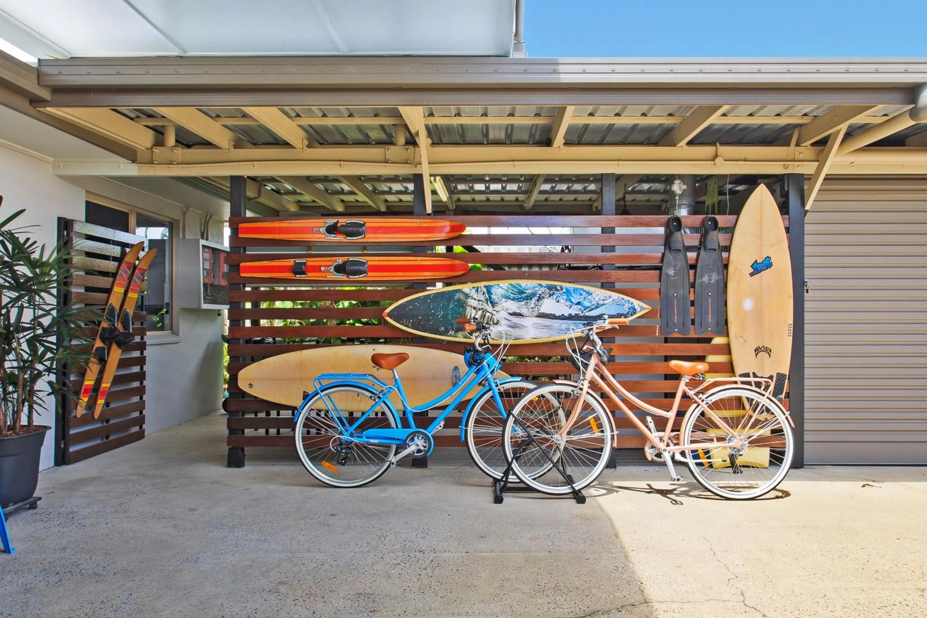 Patio in 17 North Street Budget Accommodation