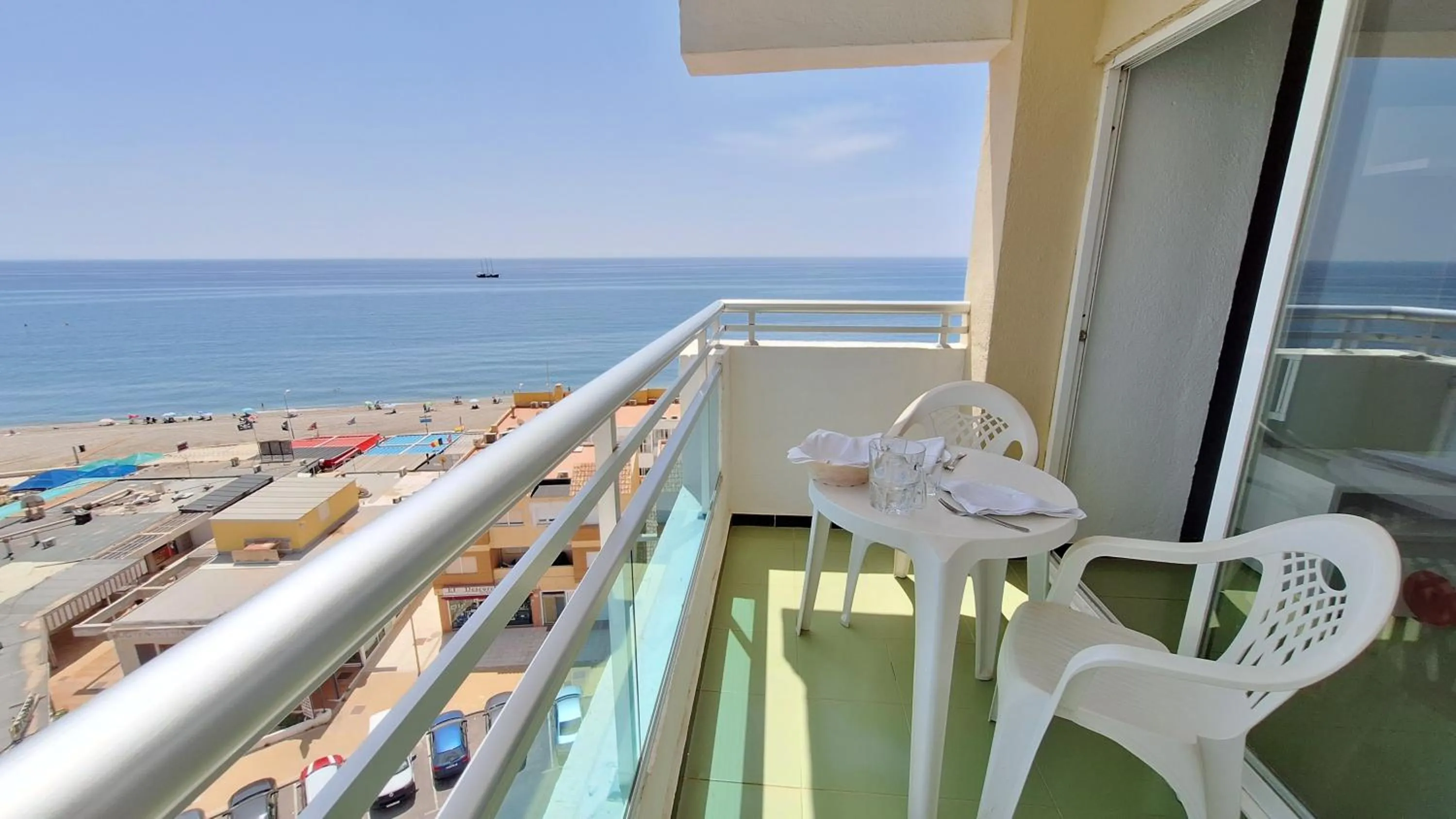 Balcony/Terrace in Destinos de Sol Roquetas de Mar - Montepío Minería