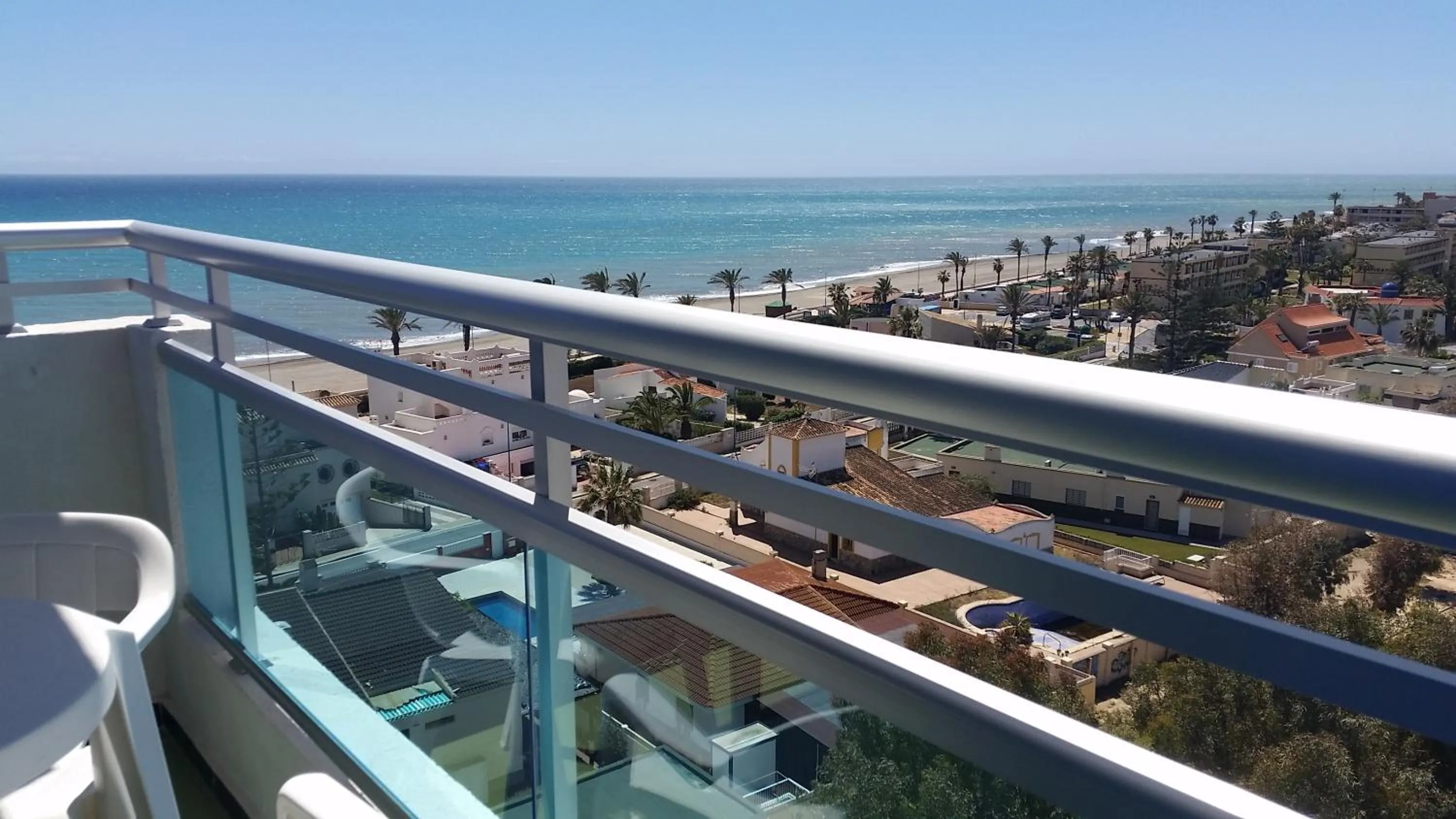 Balcony/Terrace in Destinos de Sol Roquetas de Mar - Montepío Minería