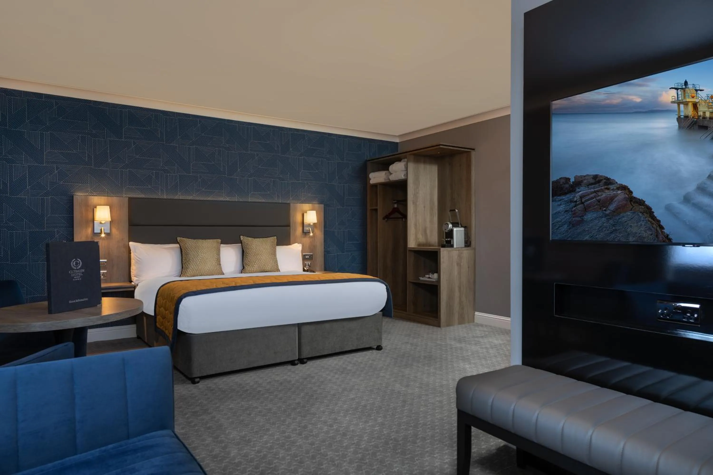 Bed in Clybaun Hotel