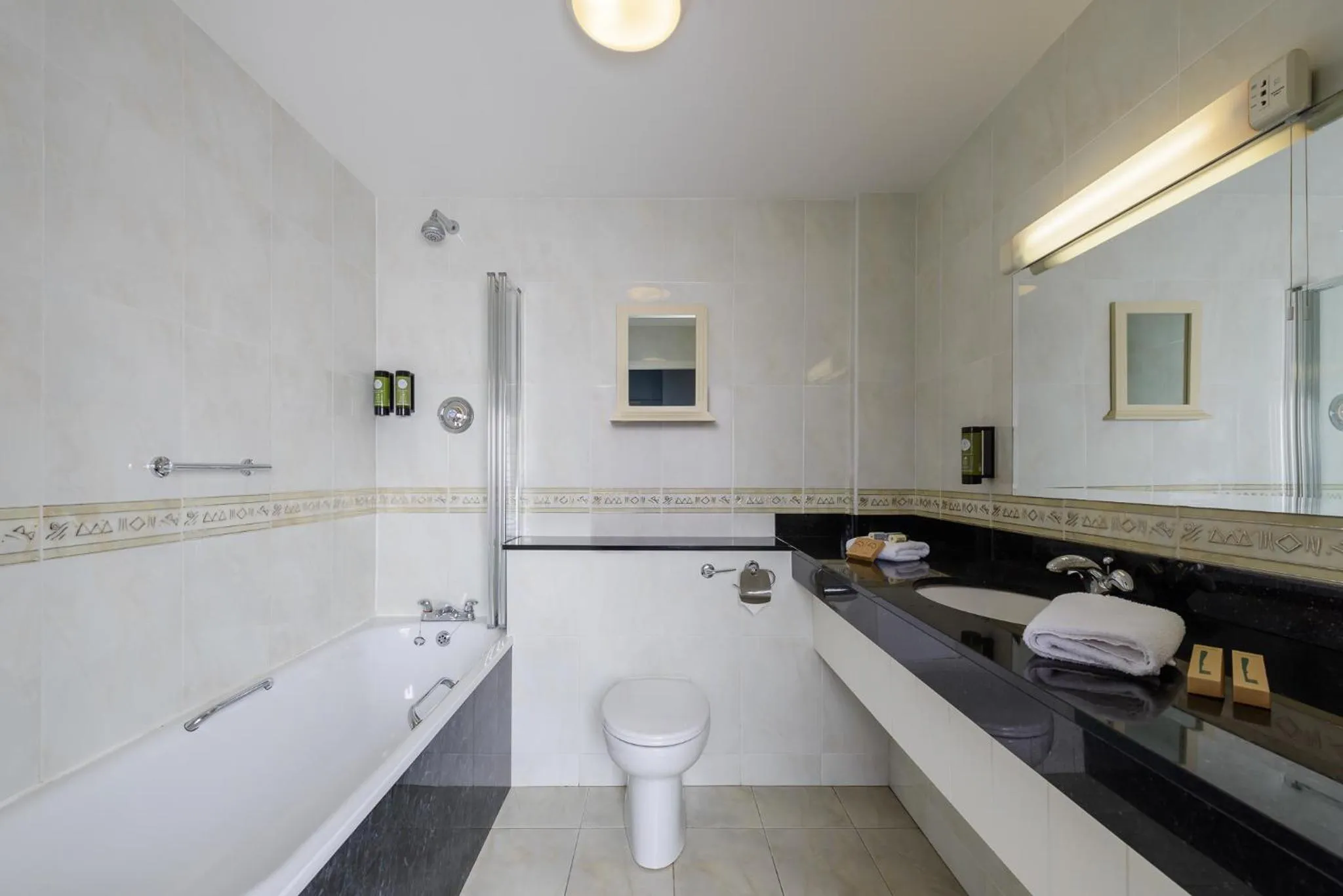 Toilet in Clybaun Hotel