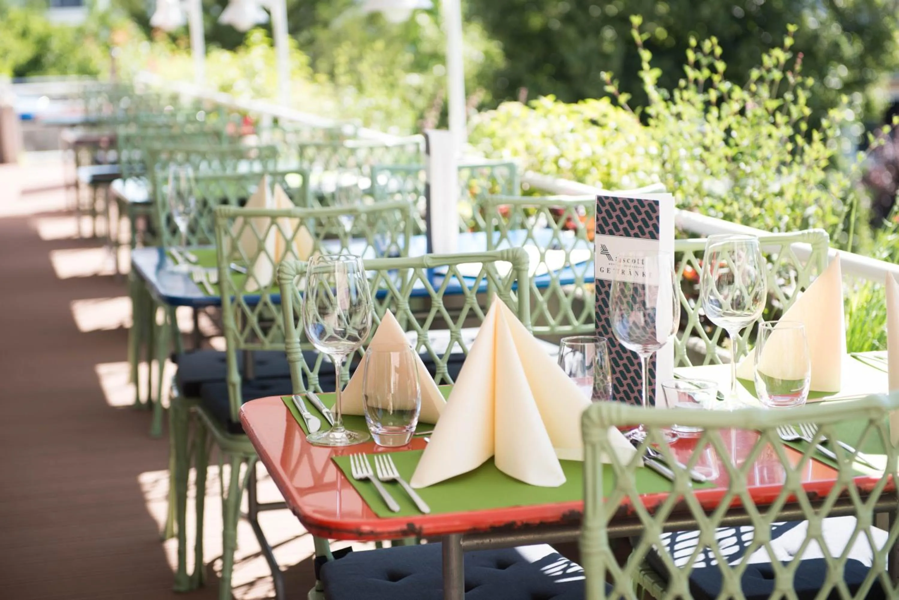 Balcony/Terrace in Ascott Hotel & Restaurant