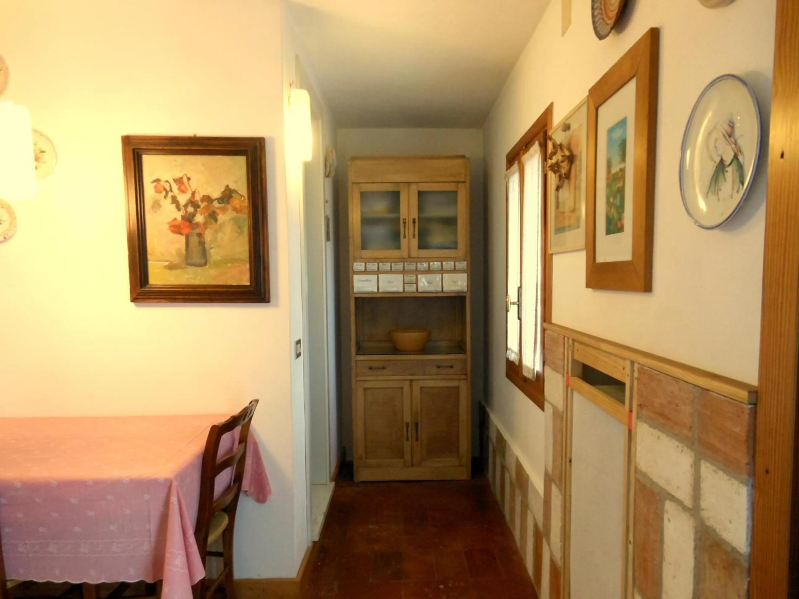 Kitchen or kitchenette in Ca' del Vento B&B
